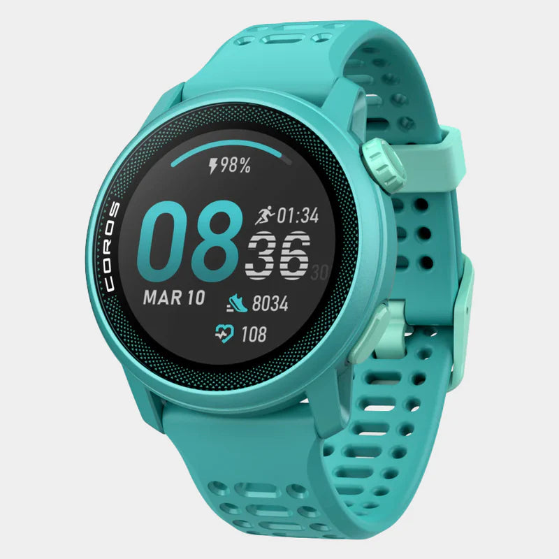 New! Coros Pace 3 GPS Sport Watch Emerald Silicone Band 39g
