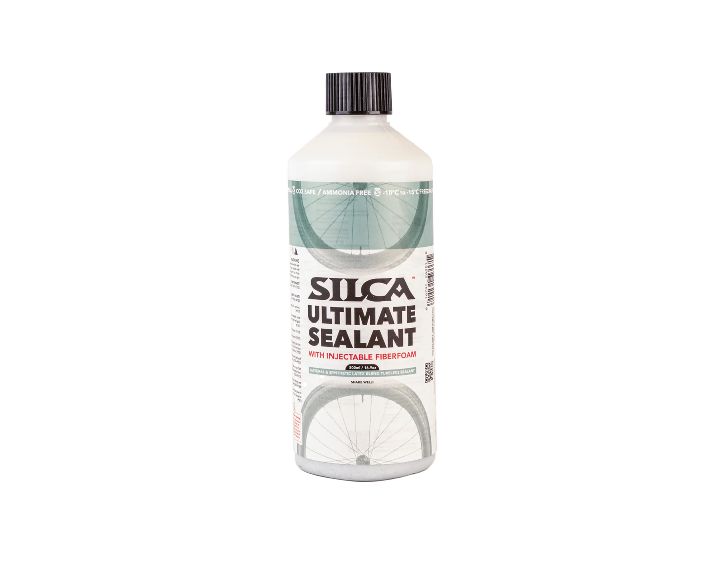 New! Silca Ultimate Sealant w/ Injectable Fiberfoam Bike Tire Sealant 500ml / 16.9oz