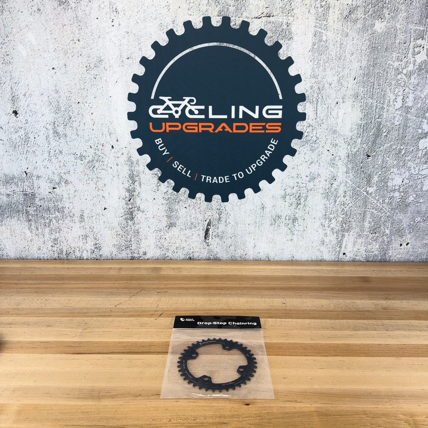 New! Wolf Tooth Drop-Stop A 104 BCD 38T Alloy 1x Chainring MSRP $69.95
