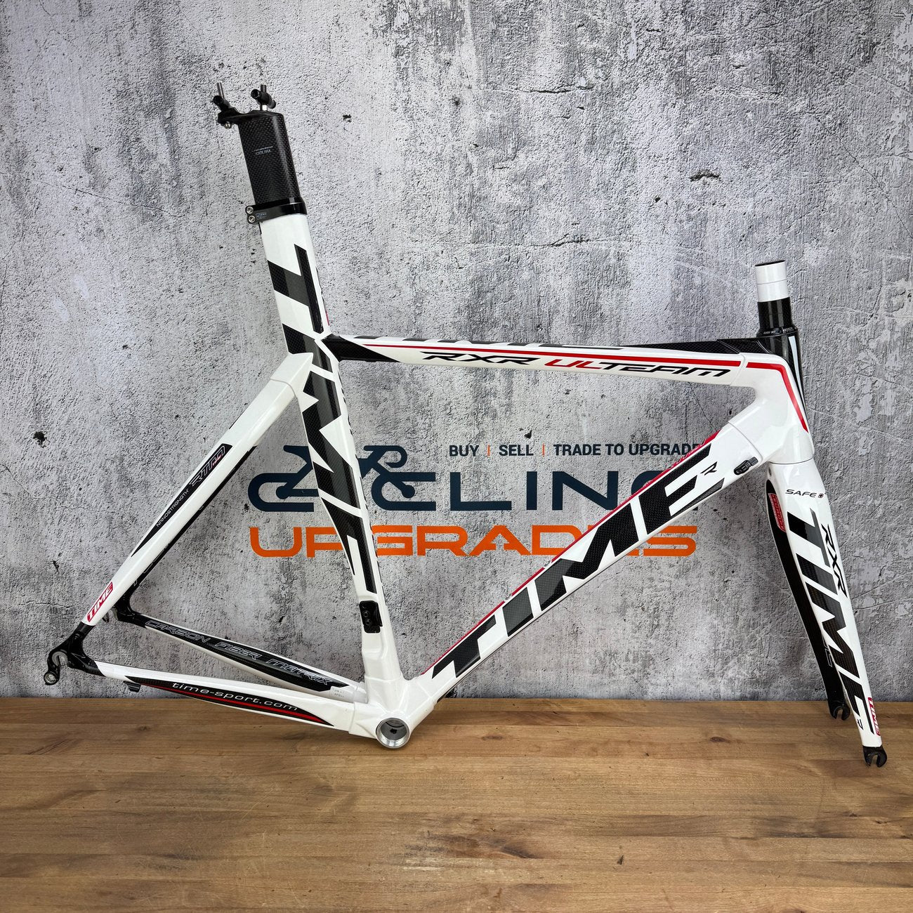 2012 Time RXR Ulteam Small (54.5cm TT) Rim Brake Carbon Frameset