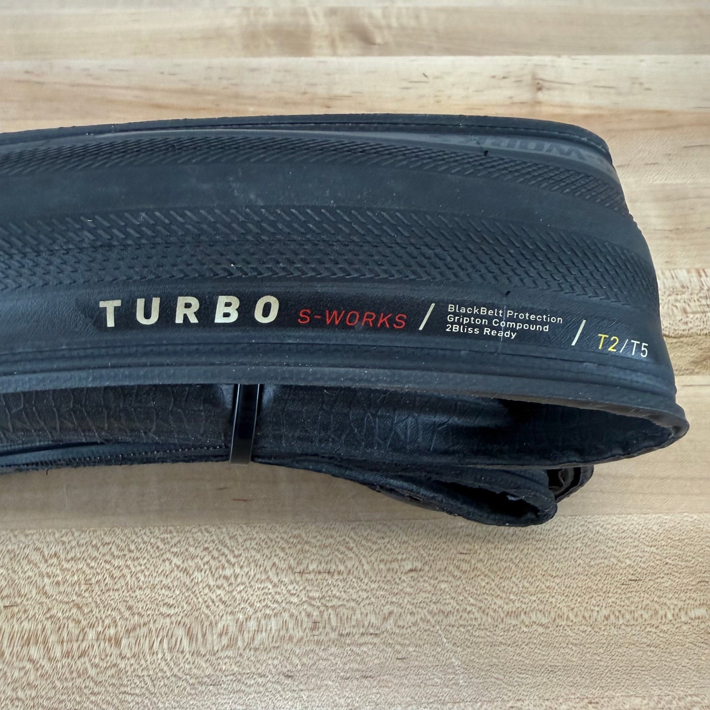 Light Use! Pair Specialized S-Works Turbo T2/T5 28mm Tubeless Road Bike Tires