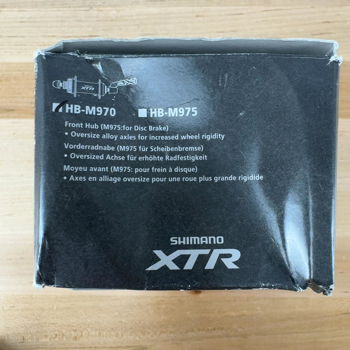 New! Shimano XTR HB-M970 Quick Release 100mm 32 Hole MTB Front Hub 160g