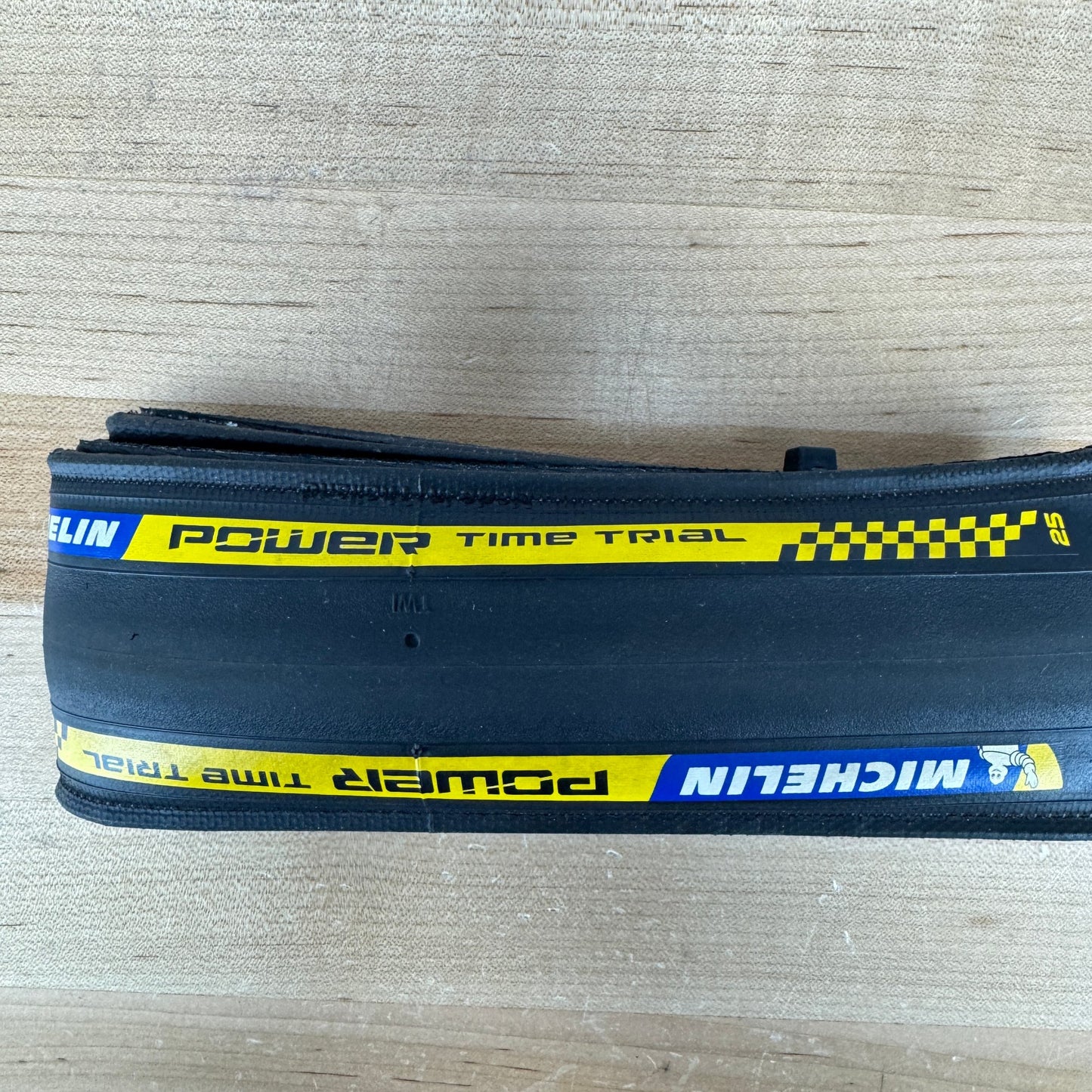 Pair Michelin Power Cup Time Trial 700c x 25mm Clincher TT/Triathlon Bike Tires
