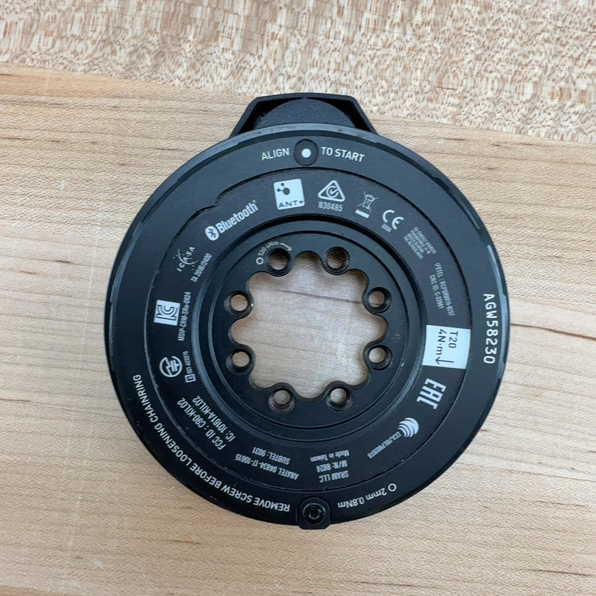 Low Mile! 2026 SRAM Force AXS Power Meter Spider for E1 Thread Mount Spider 117g