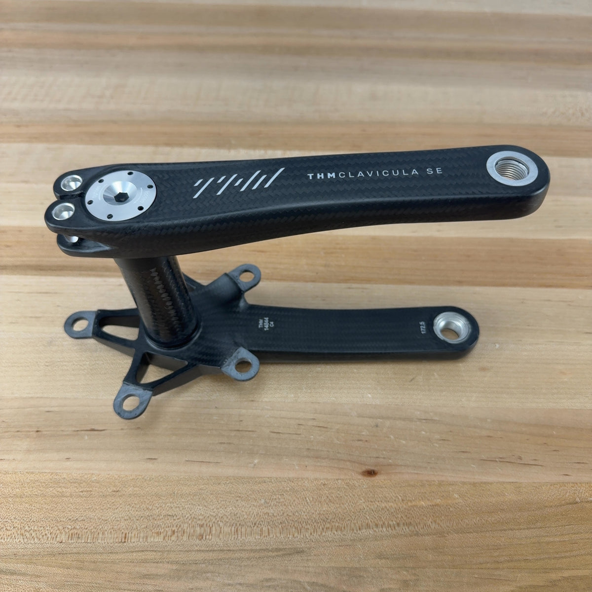 New! THM Clavicula SE 172.5mm Matte Carbon Crank Arm Assembly MSRP $1859