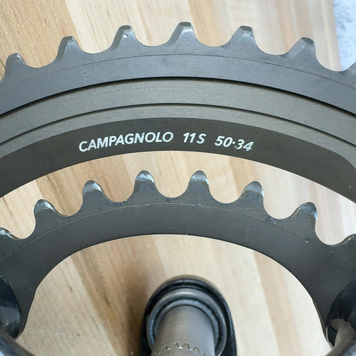 Light Use! Campagnolo Super Record 11 172.5mm 50/34t 11-Speed Bike Crankset 620g