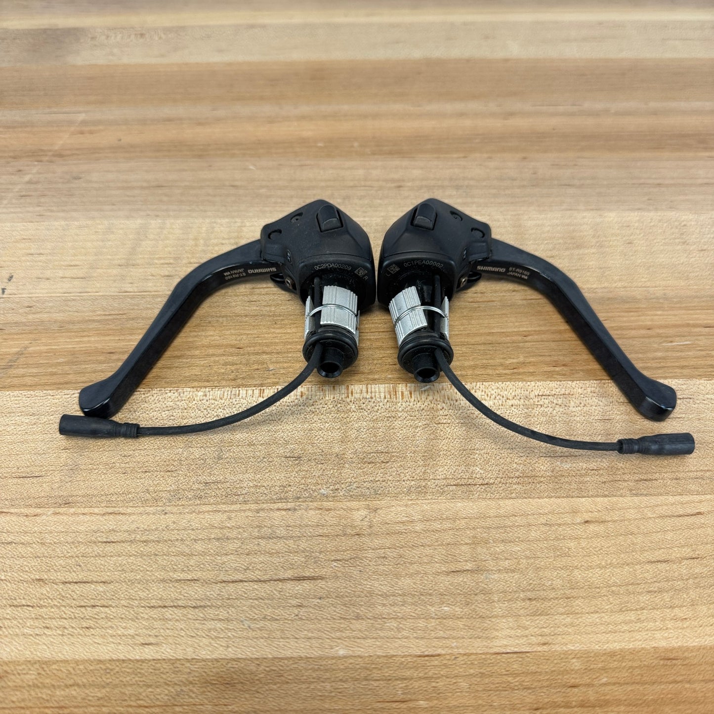 Light Use! Shimano Dura-Ace Di2 ST-R9160 Carbon TT/Triathlon Rim Brake Levers