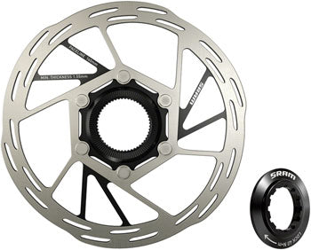 New! SRAM Paceline A2 160mm 1.85mm CenterLock Disc Brake Rotor w/ Lockring