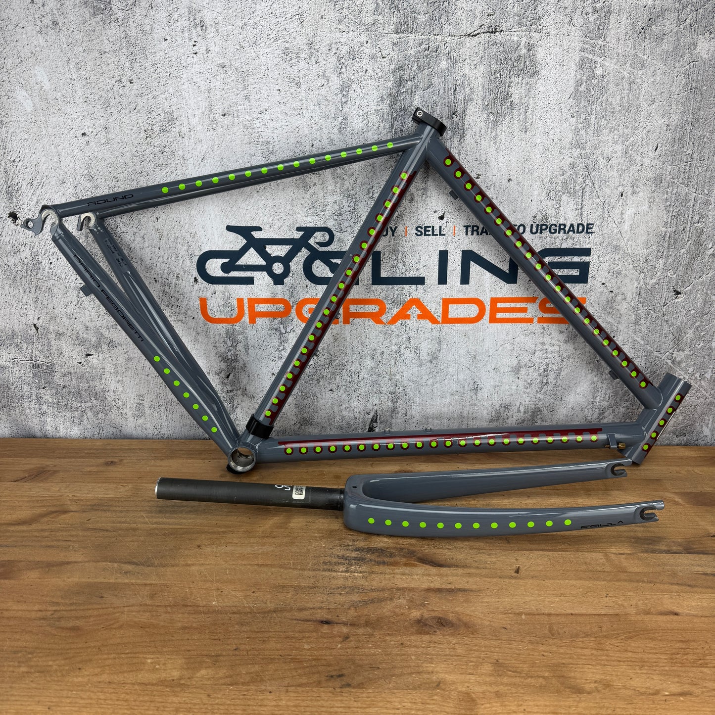New! 2020 Pegoretti Round 53cm Rim Brake Steel Frameset 700c Falz Texas Flood