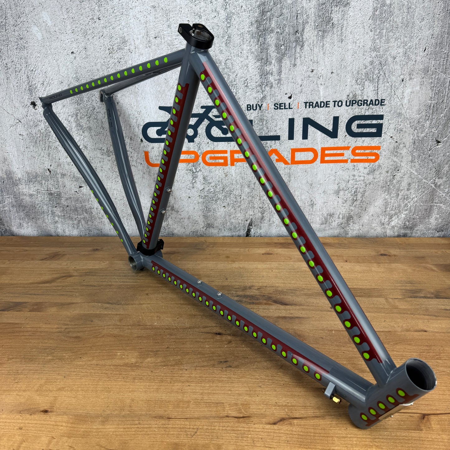 New! 2020 Pegoretti Round 53cm Rim Brake Steel Frameset 700c Falz Texas Flood
