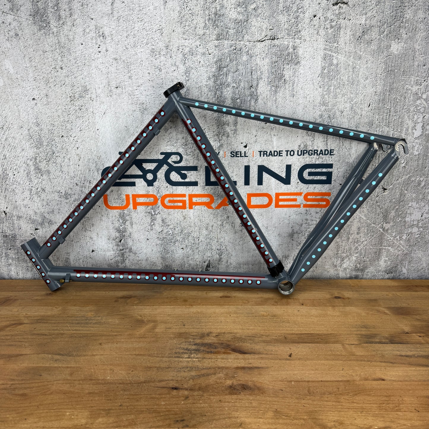 New! 2020 Pegoretti Round 53cm Rim Brake Steel Frameset 700c Falz Texas Flood