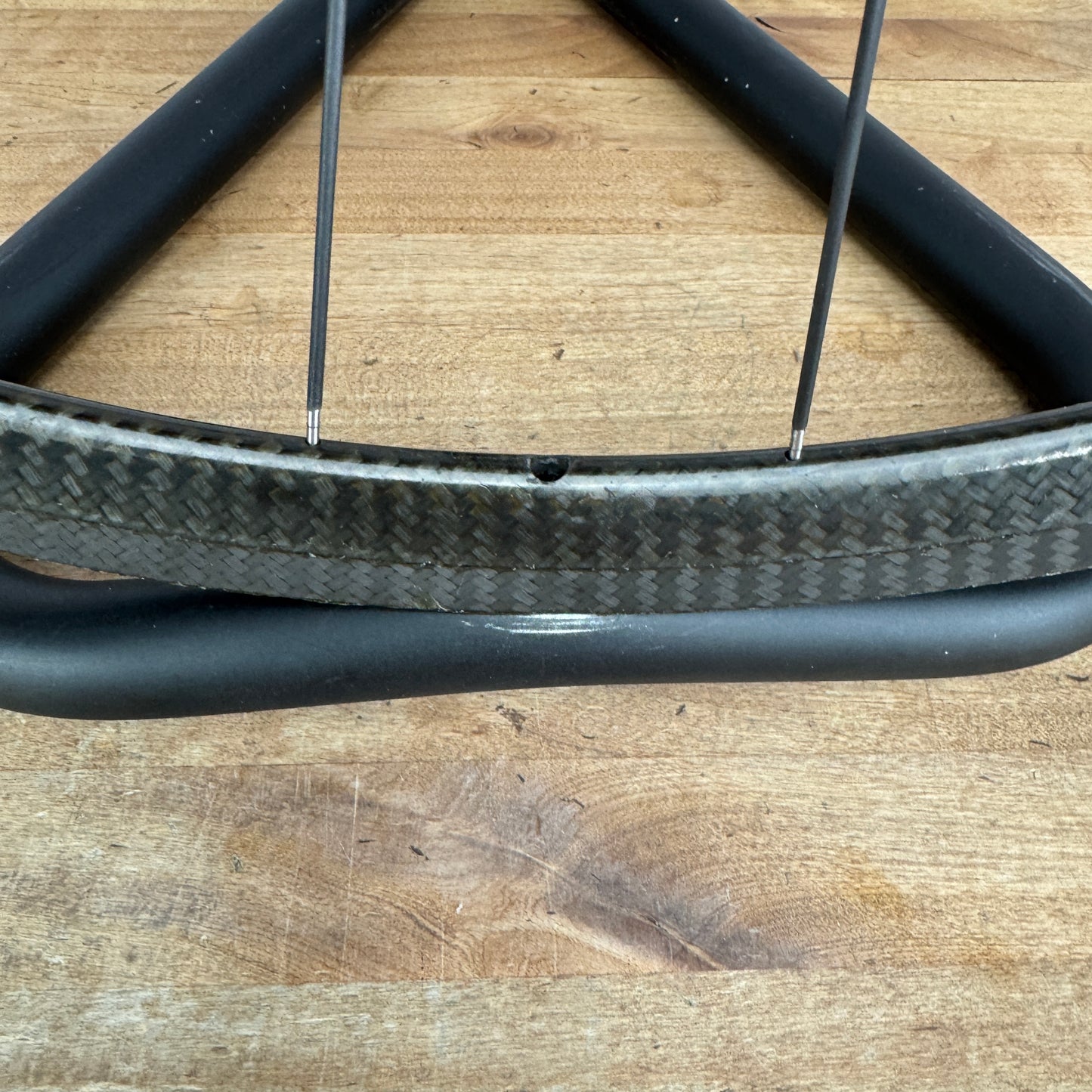 367g! AX-Lightness Ultra 25t Carbon Tubular 6-Bolt Disc Front Wheel 700c Extralite