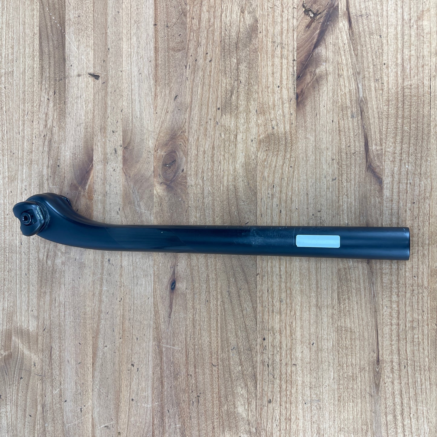 Black Inc 27.2mm x 350mm 20mm Setback Carbon Rails Bike Carbon Seatpost 195g