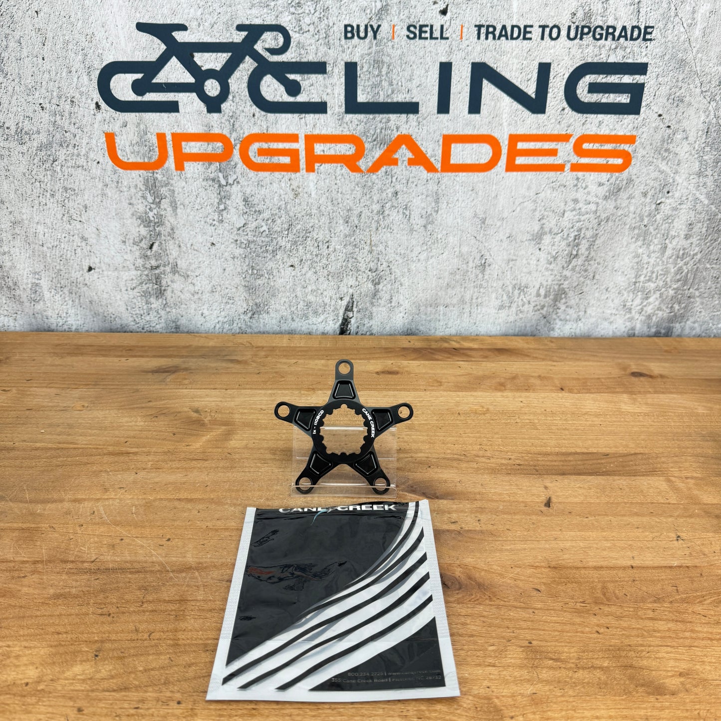 New! Cane Creek 1x Black 5-Bolt 110BCD Direct Mount Chainring Spider BAI0057 47g