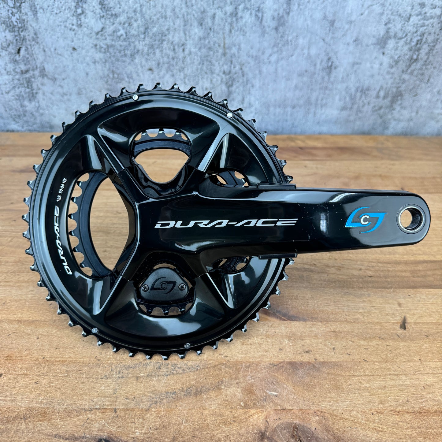Low Mile! Dura-Ace FC-R9200 50/34t 12-Speed Stages Dual Side Power Meter Crankset