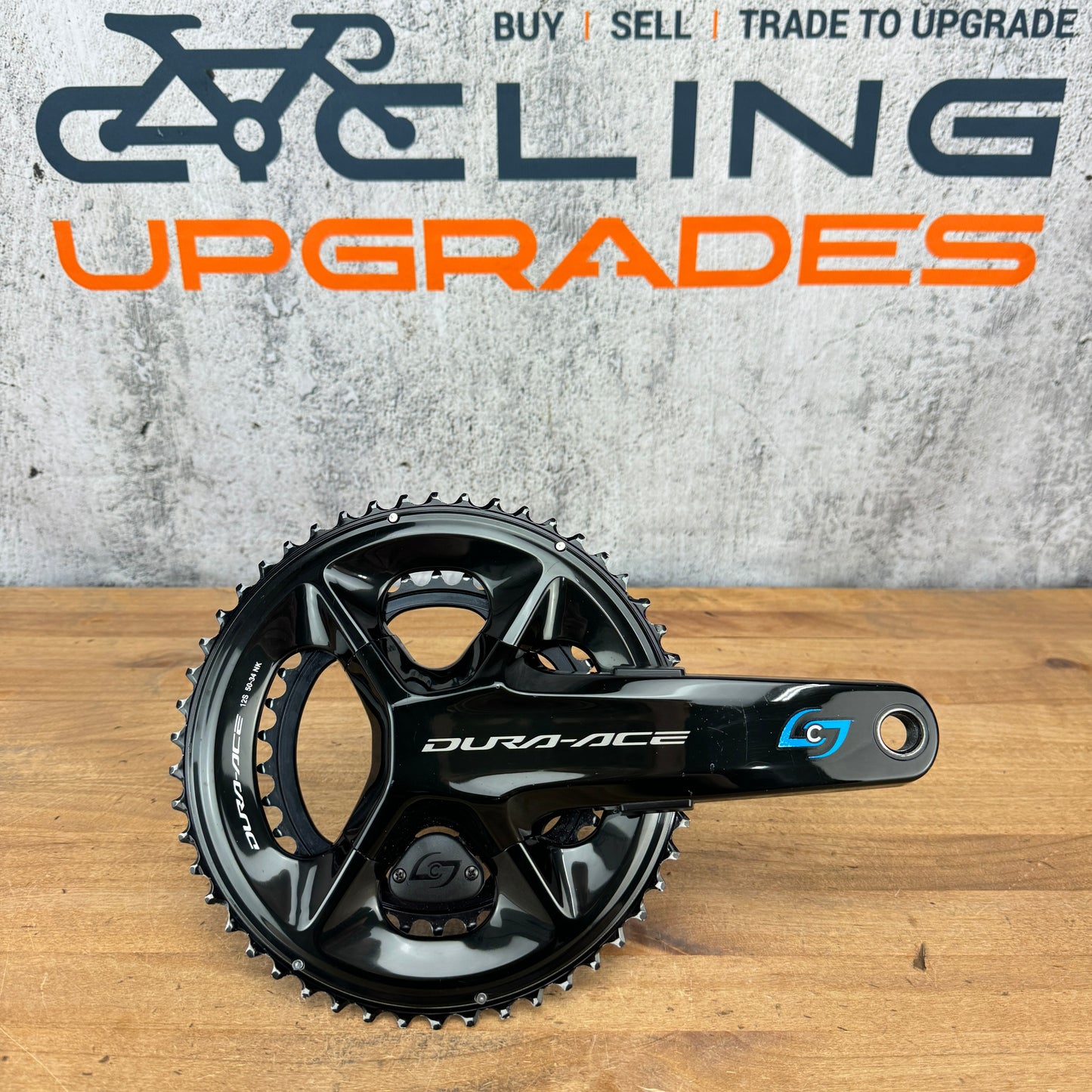 Low Mile! Dura-Ace FC-R9200 50/34t 12-Speed Stages Dual Side Power Meter Crankset