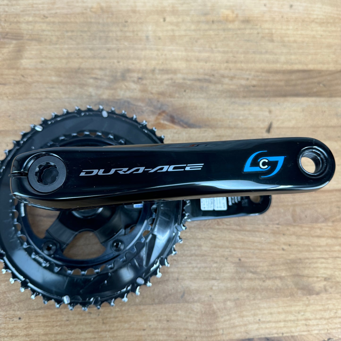 Low Mile! Dura-Ace FC-R9200 50/34t 12-Speed Stages Dual Side Power Meter Crankset