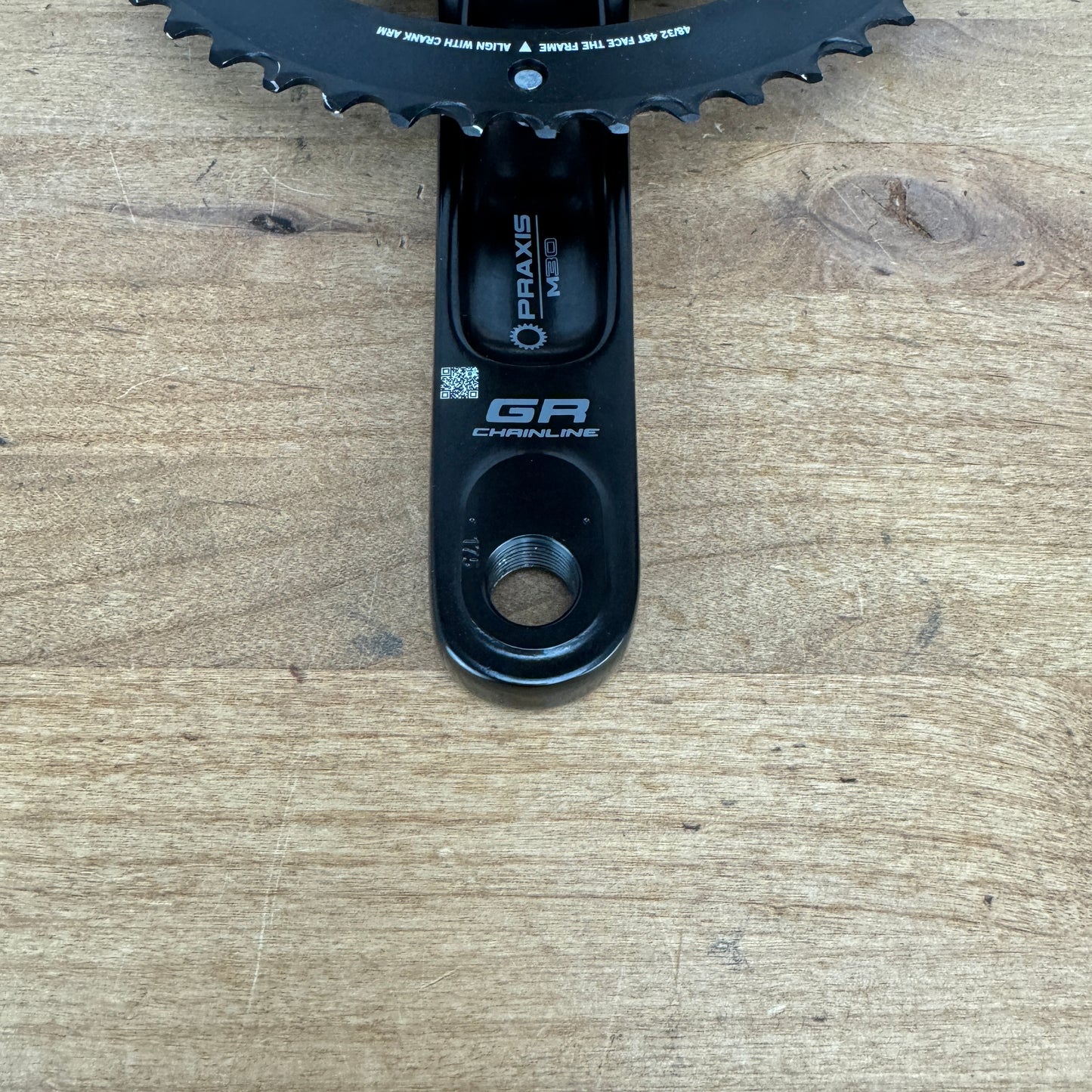 New Takeoff! PraxisWorks Alba 175mm 10-12-Sped 48/32t Crankset 30mm Spindle 791g