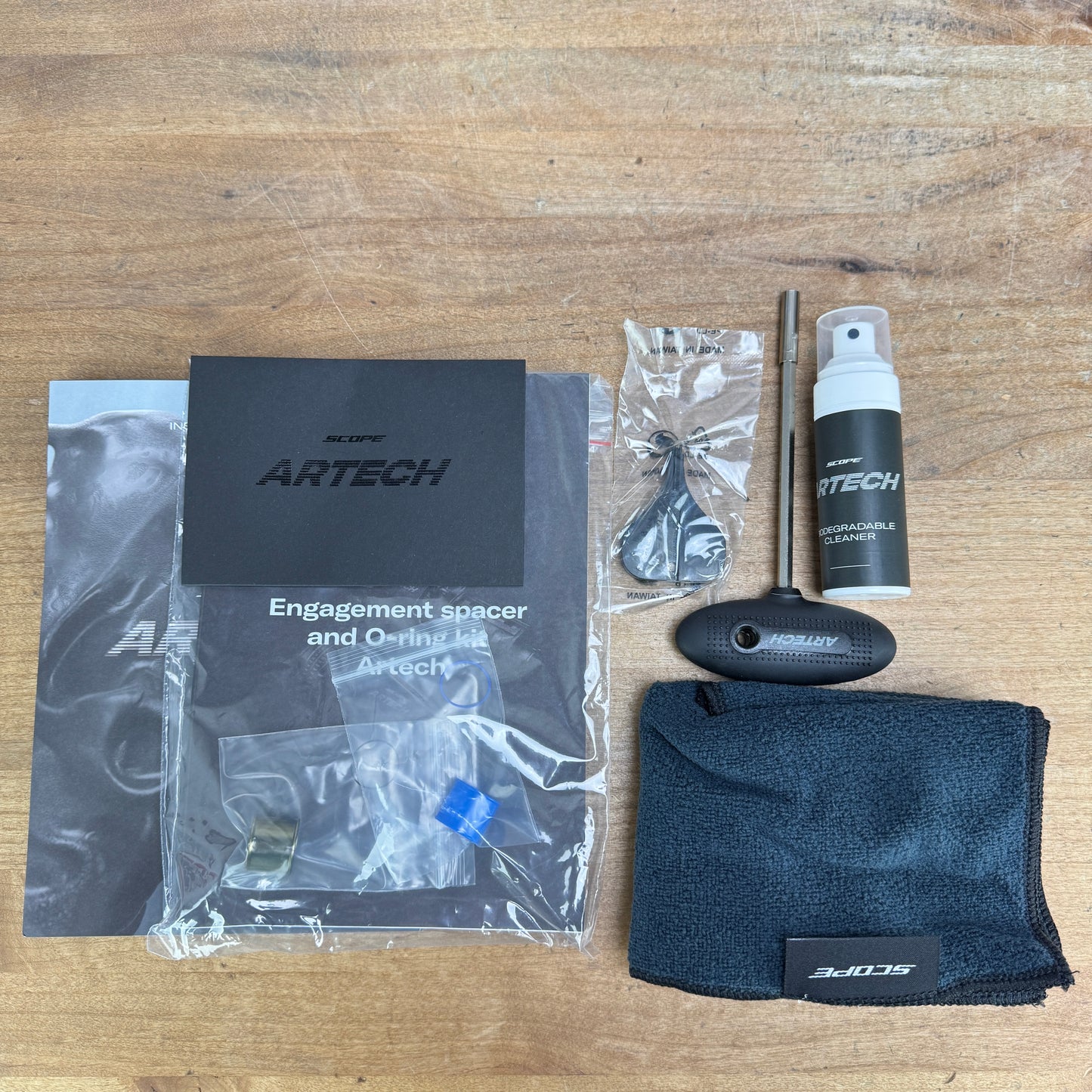 New! Scope Artech 4.G Carbon Tubeless Gravel Wheelset 700c 1150g 28mm Internal