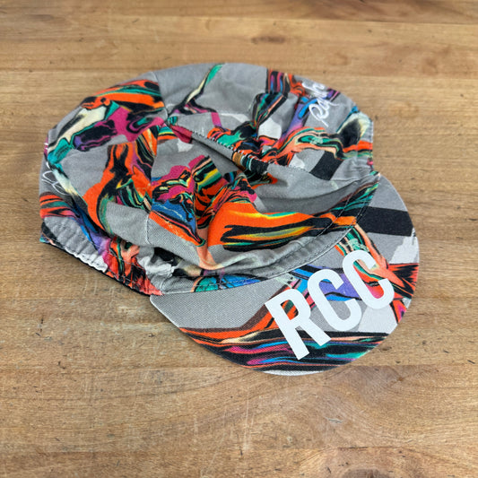 Light Use! Rapha RCC Cycle Club Multi-Color Cycling Cap Limited Edition Hat