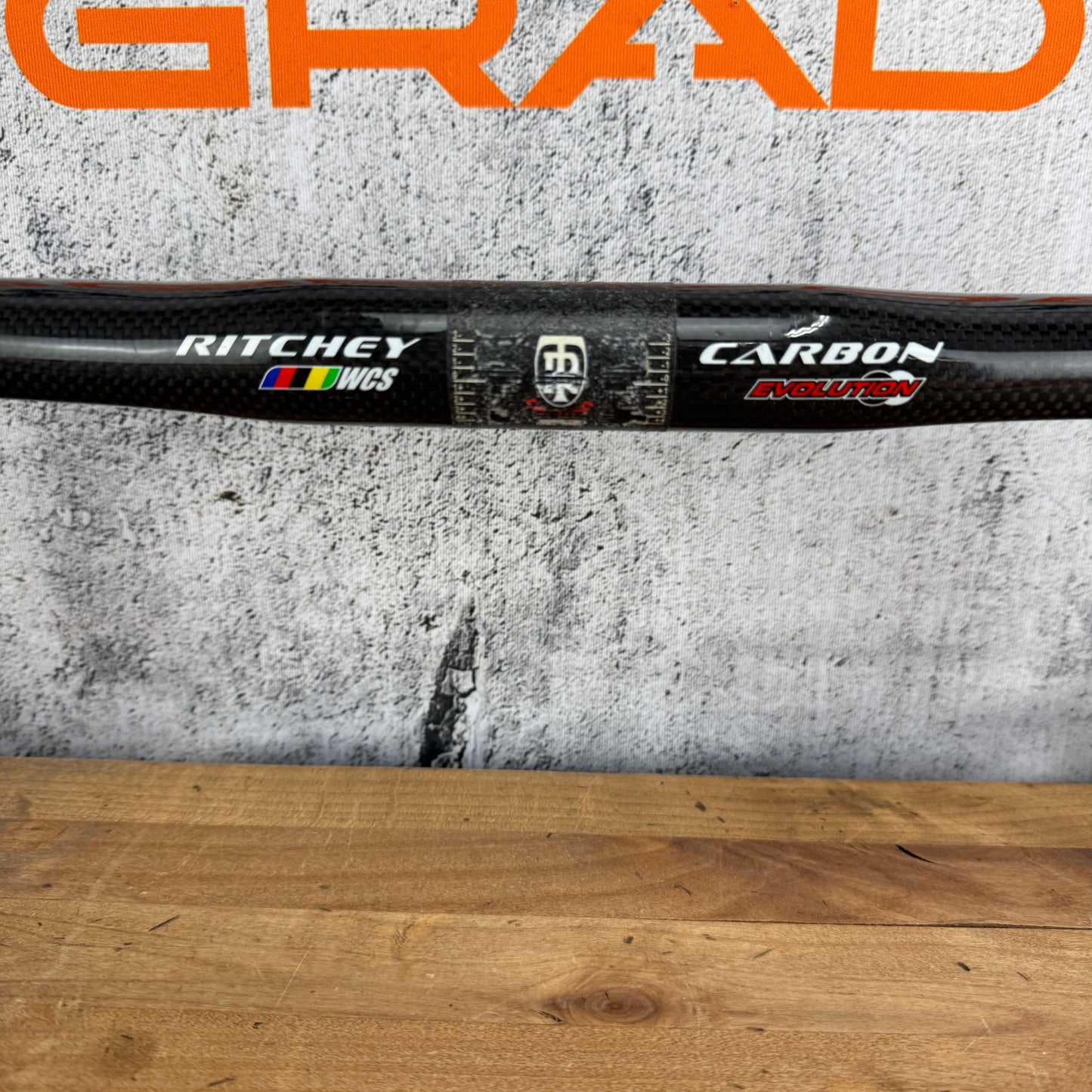 Low Mile! Ritchey WCS 44cm Carbon 31.8mm Round Drop Bar Handlebar 231g