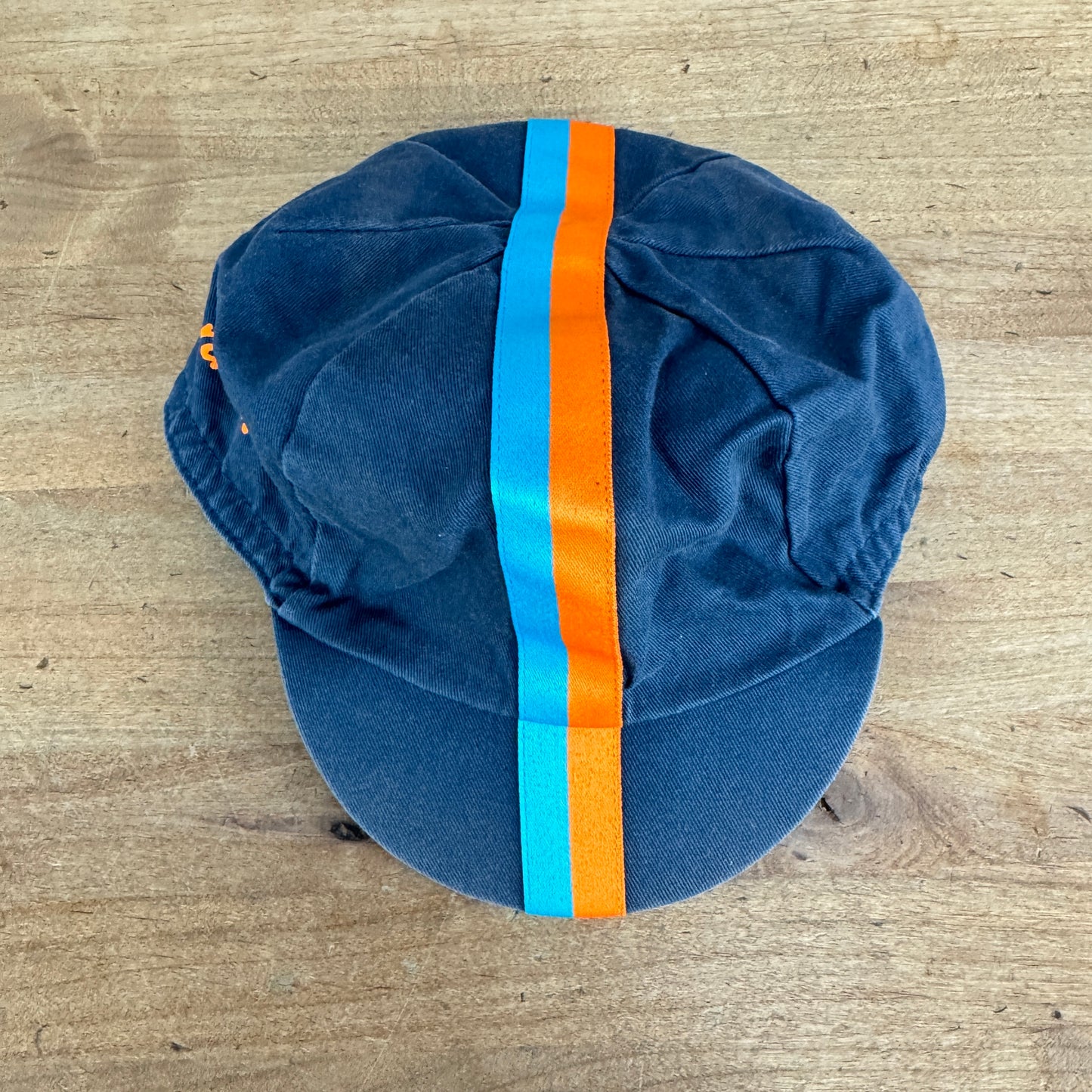 Light Use! Rapha Blue Orange Cycling Head Cap