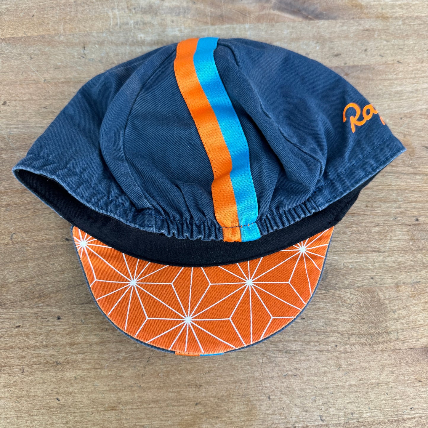 Light Use! Rapha Blue Orange Cycling Head Cap
