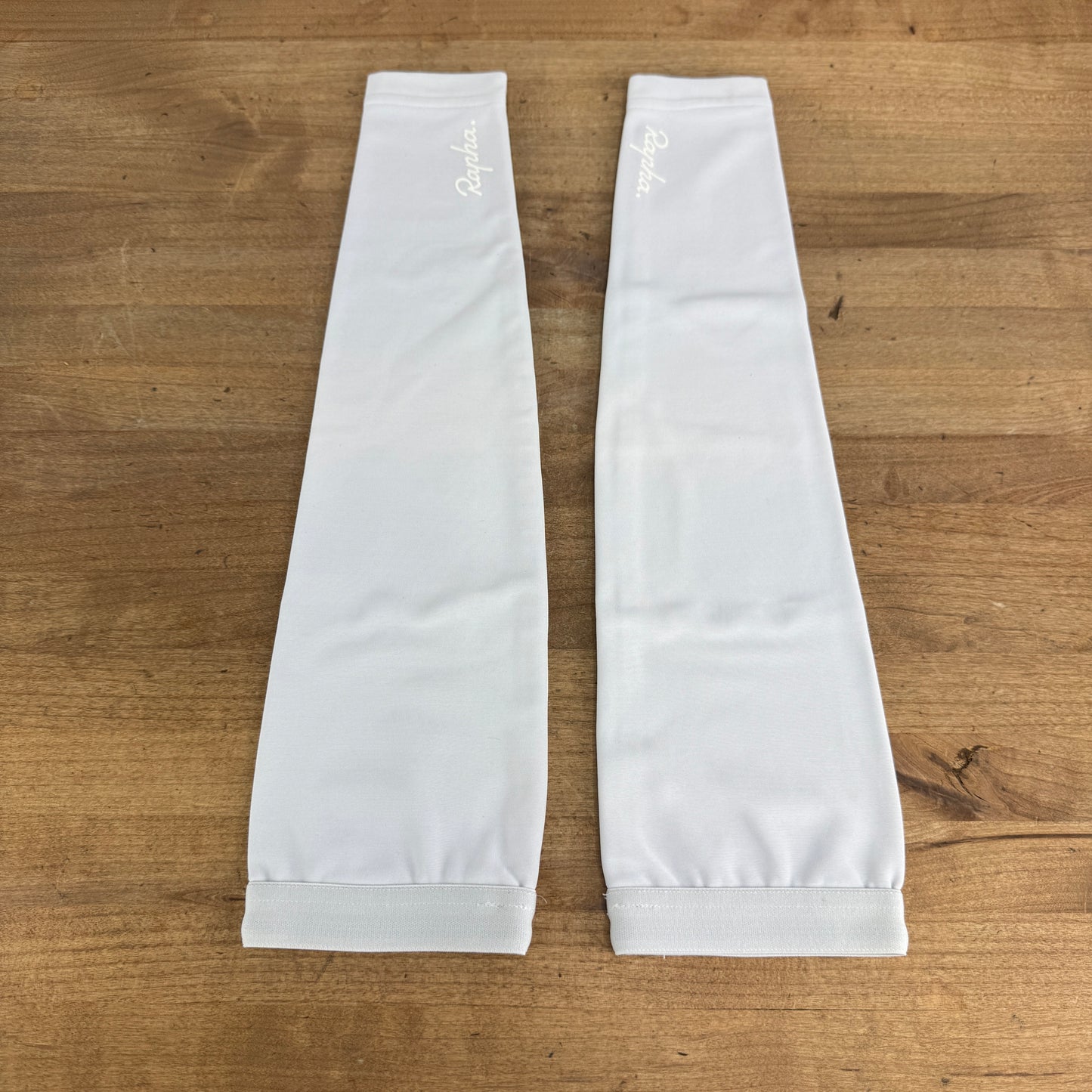 Rapha White Medium Cycling Arm Warmers