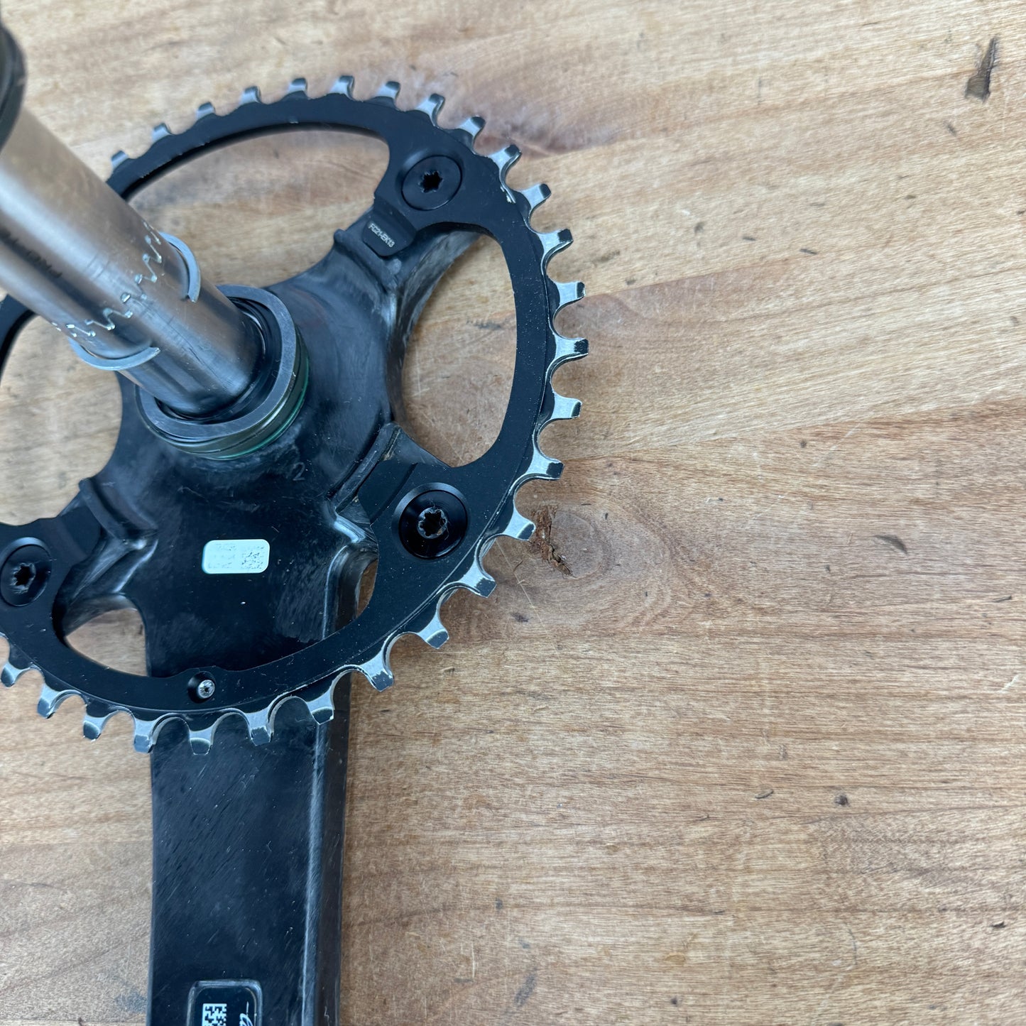Campagnolo EKAR 13-Speed 38t 123BCD 172.5mm Carbon Bike Crankset 632g