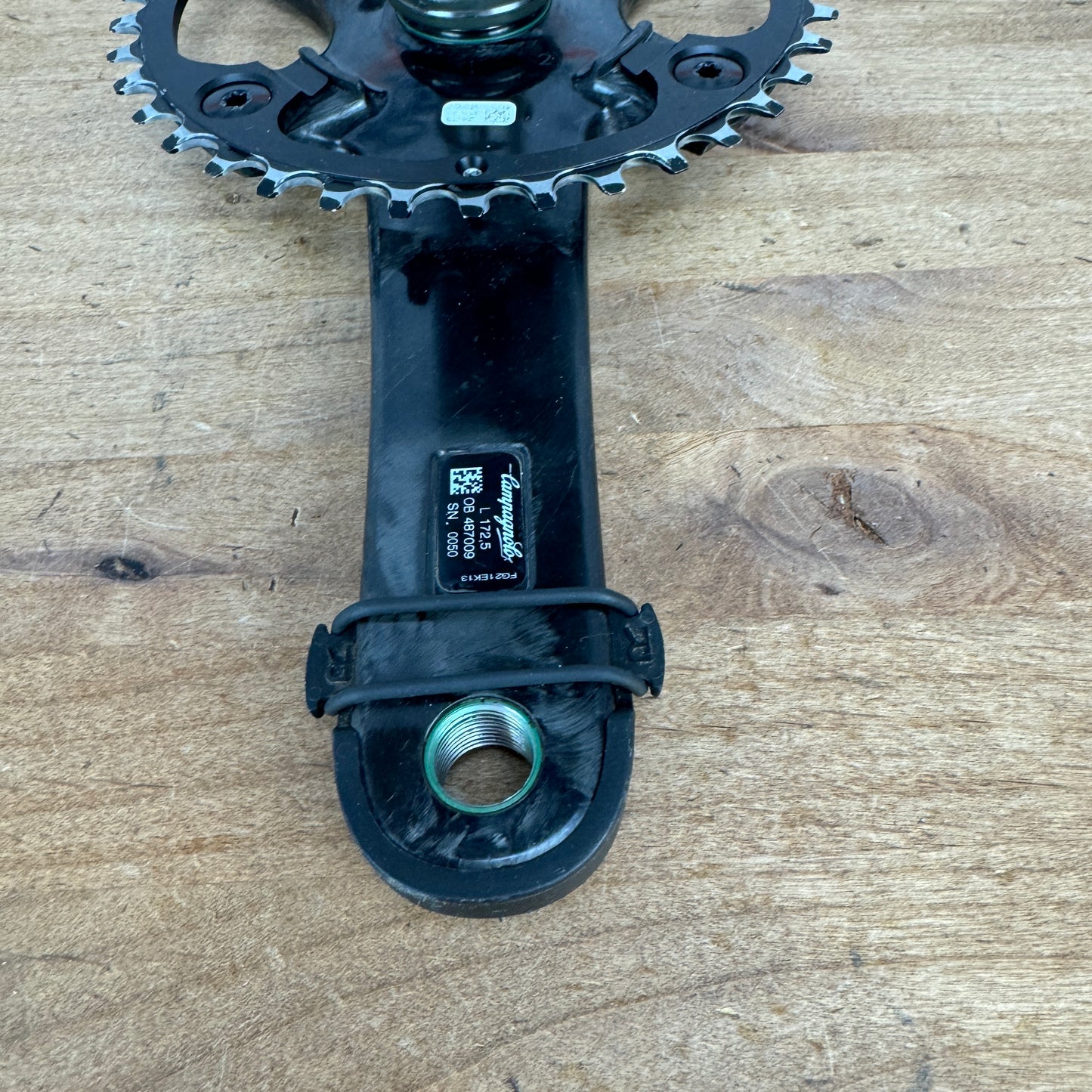 Campagnolo EKAR 13-Speed 38t 123BCD 172.5mm Carbon Bike Crankset 632g