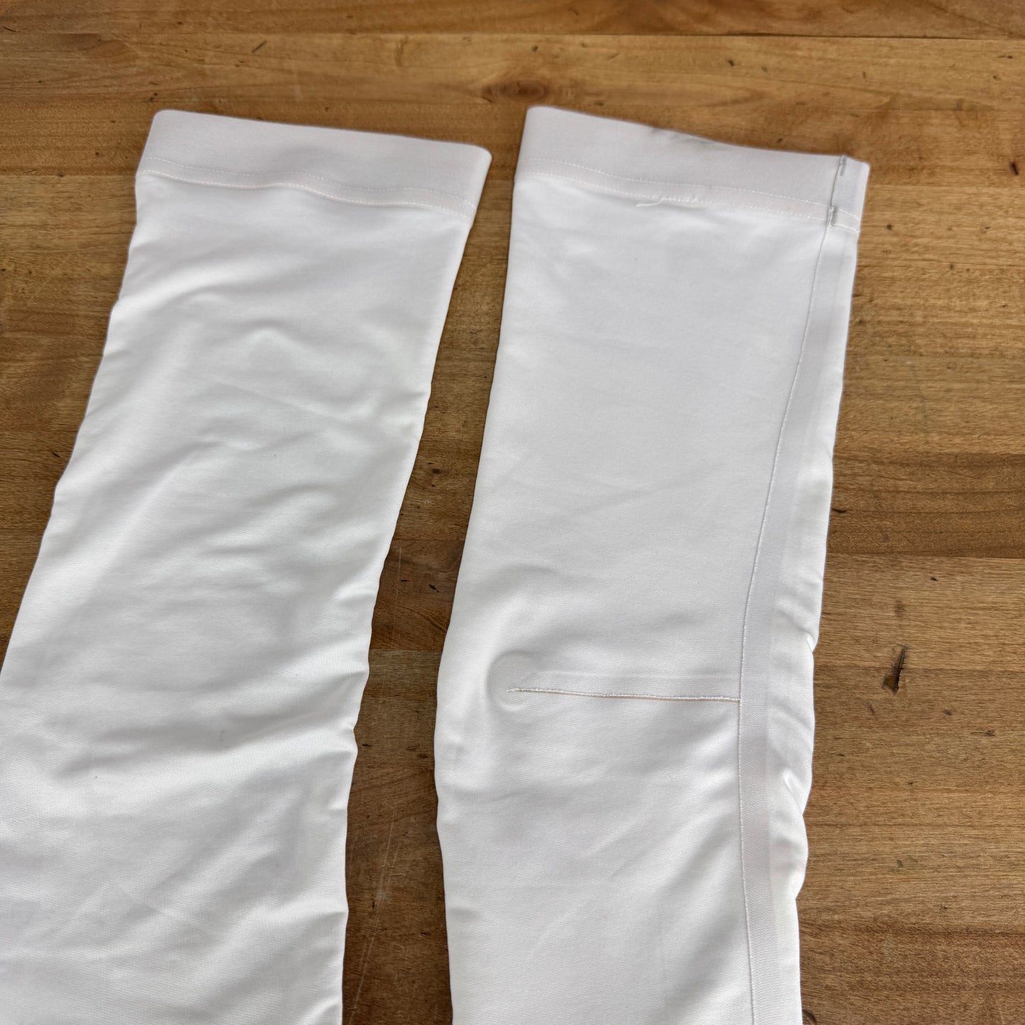 Rapha White Medium Cycling Arm Screens