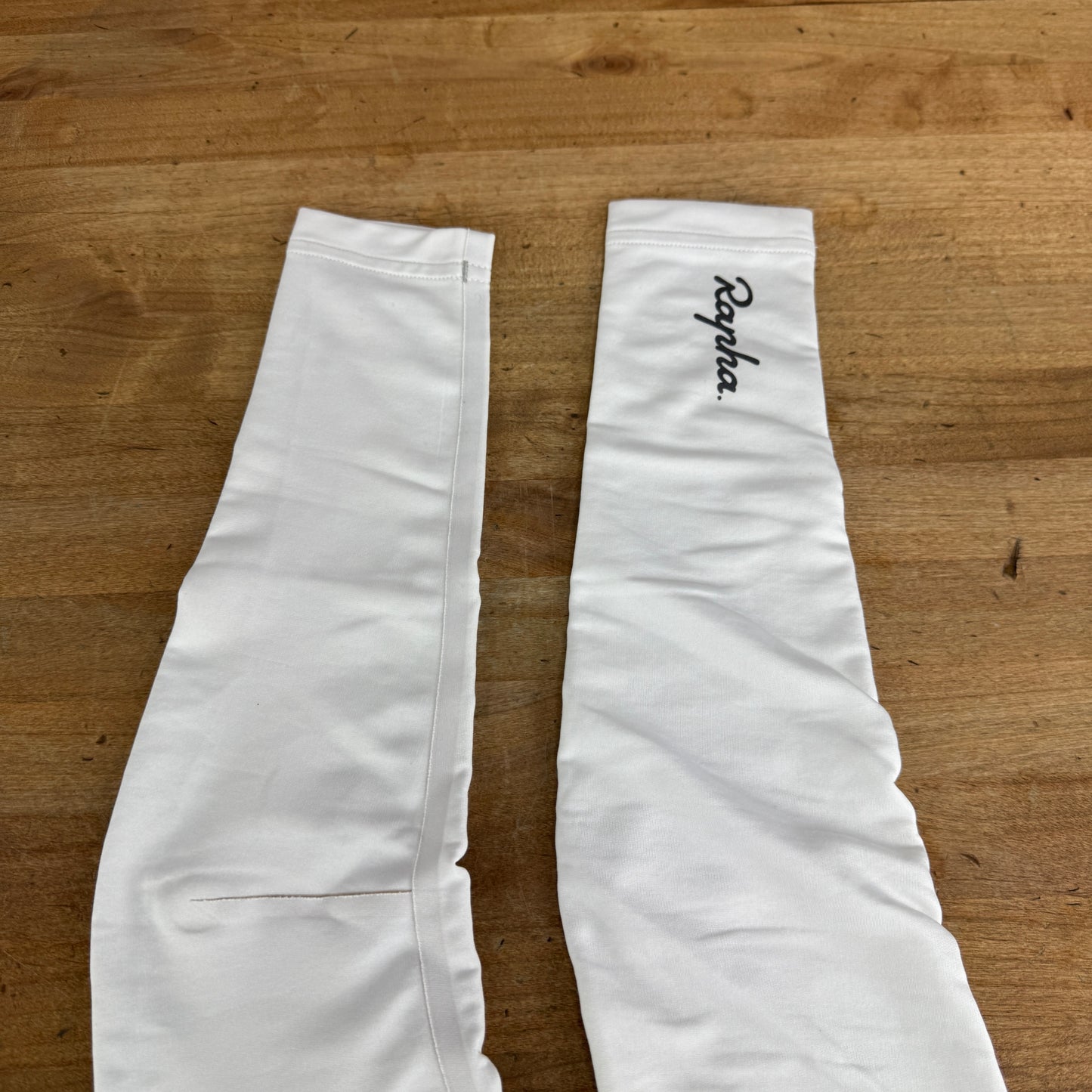 Rapha White Medium Cycling Arm Screens