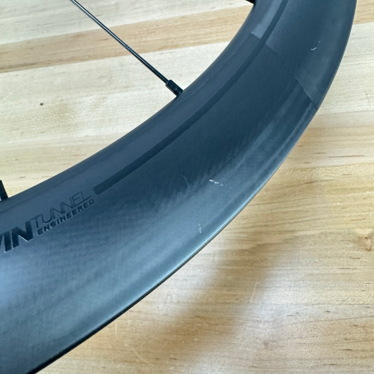 Low Mile! Roval Rapide CL 50 Carbon Tubeless Disc Brake Bike Wheelset 700c 1496g