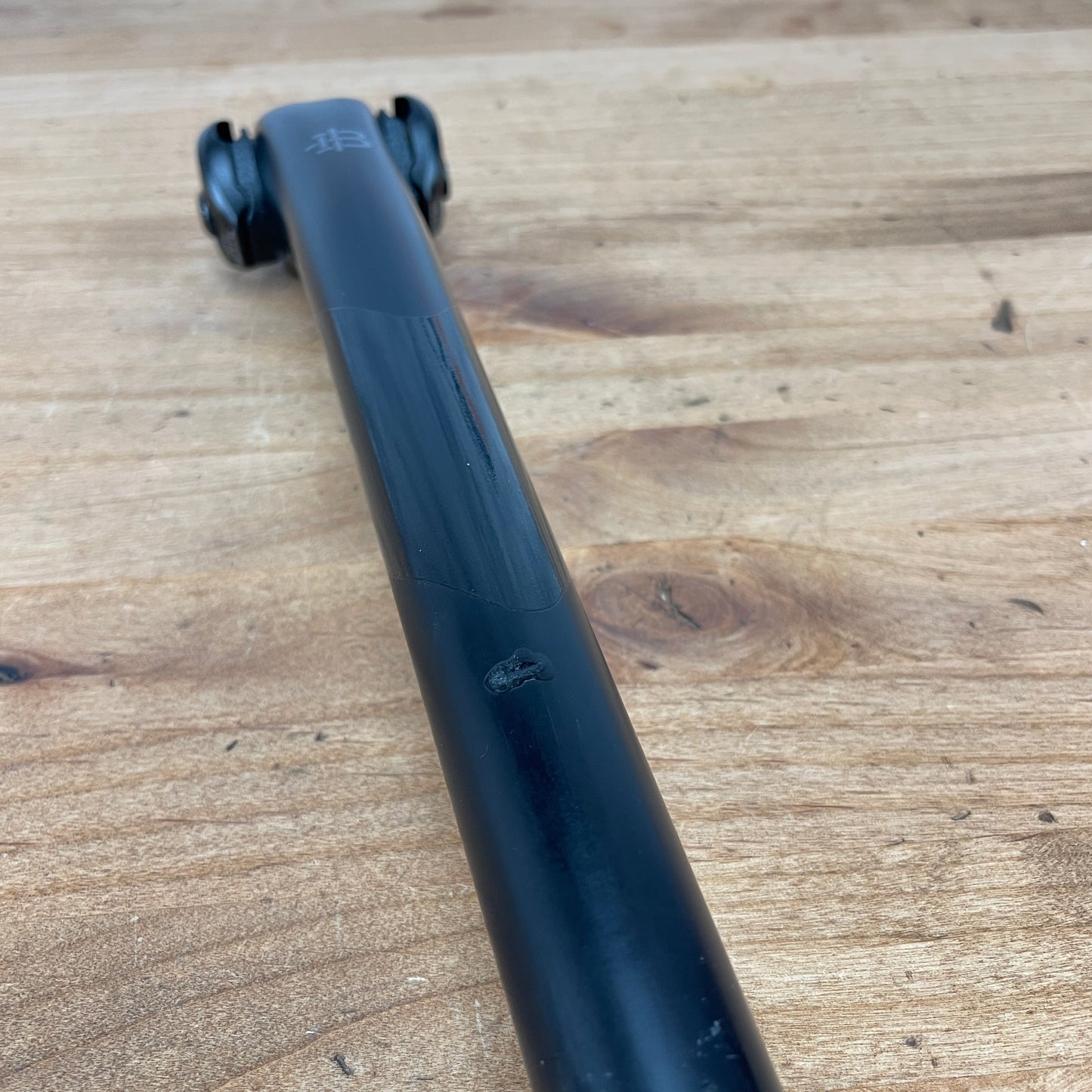 Black Inc 27.2mm x 350mm 20mm Setback Carbon Rails Bike Carbon Seatpost 195g