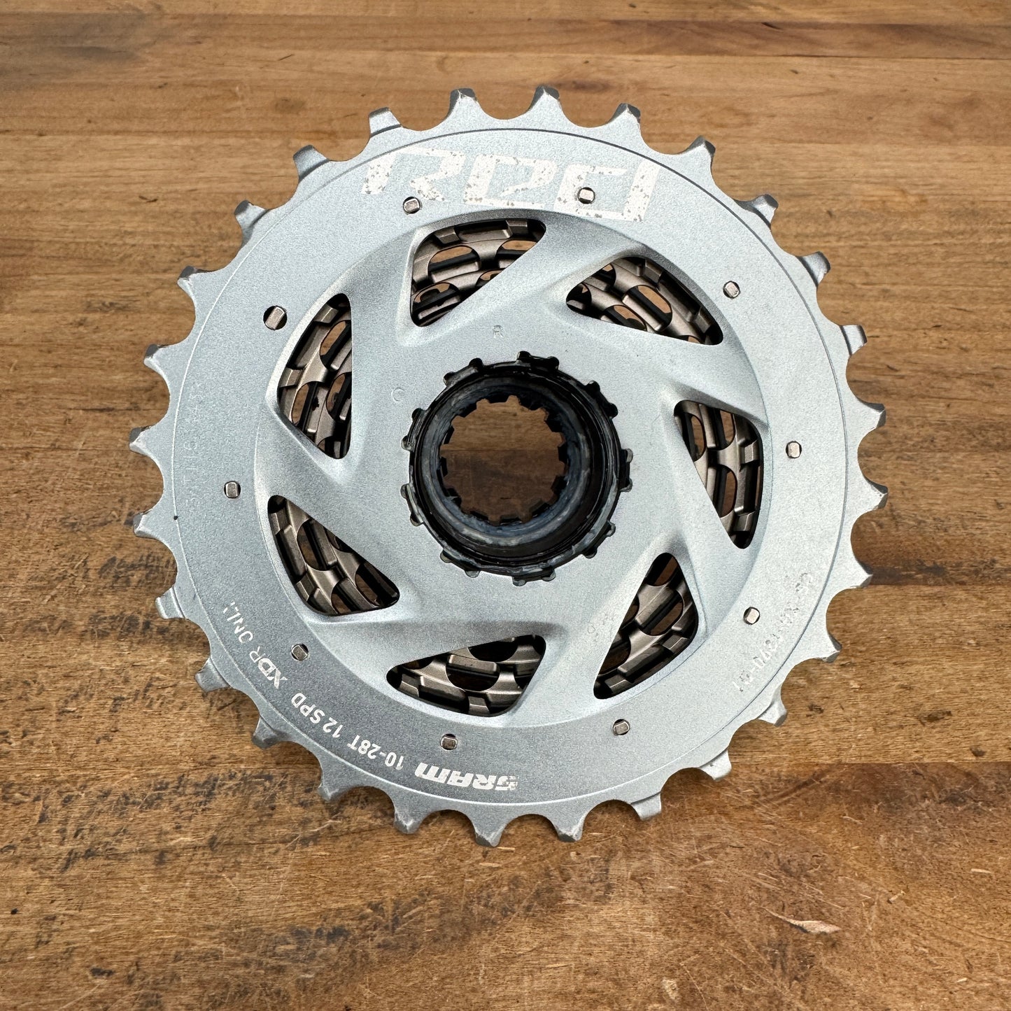 Light Wear! SRAM Red AXS XG-1290 10-28t XDR 12-Speed Bike Cassette 183g