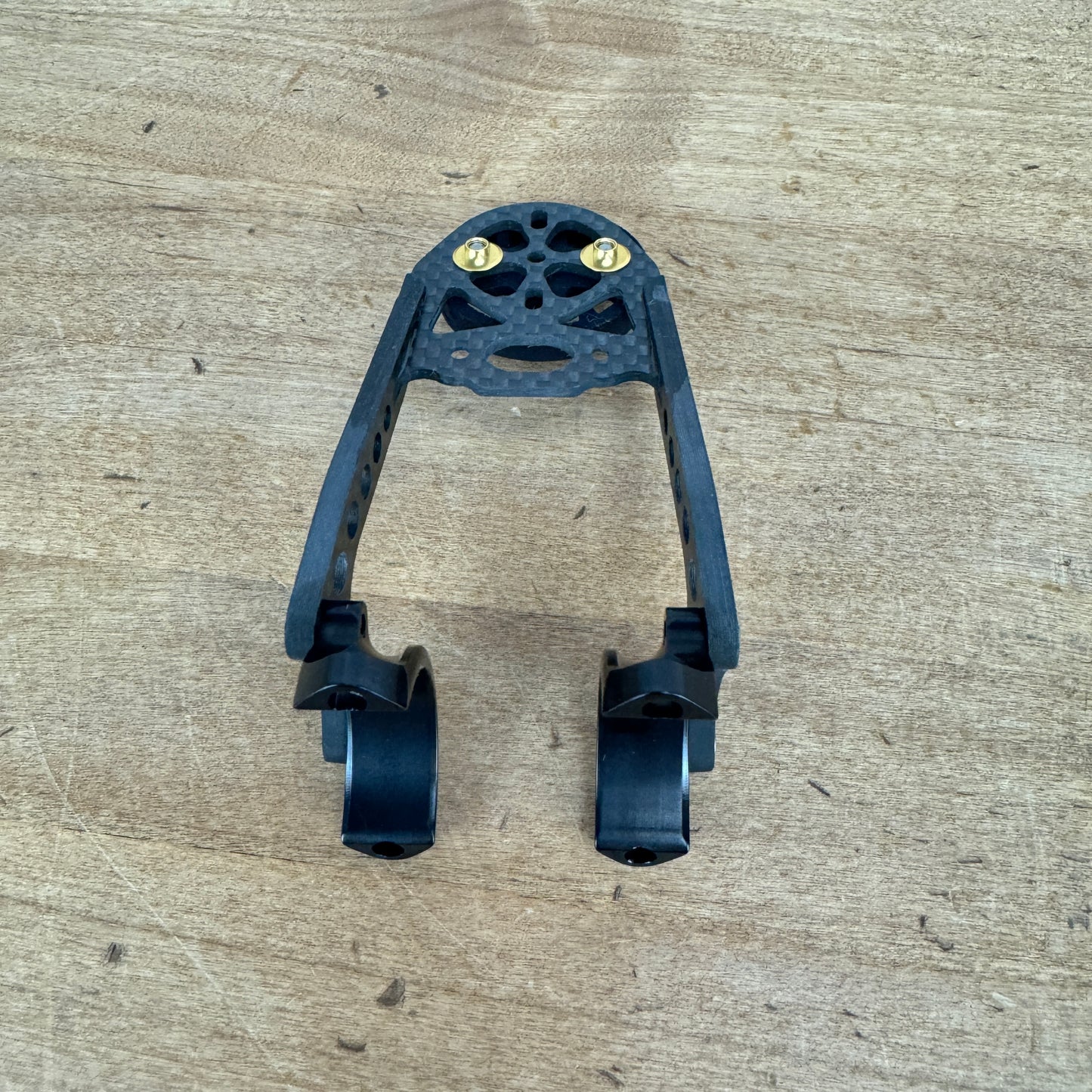 New! Extralite CH-02 Carbon Computer Mount for Extralite HyperStem 21g w/ Go Pro Mount
