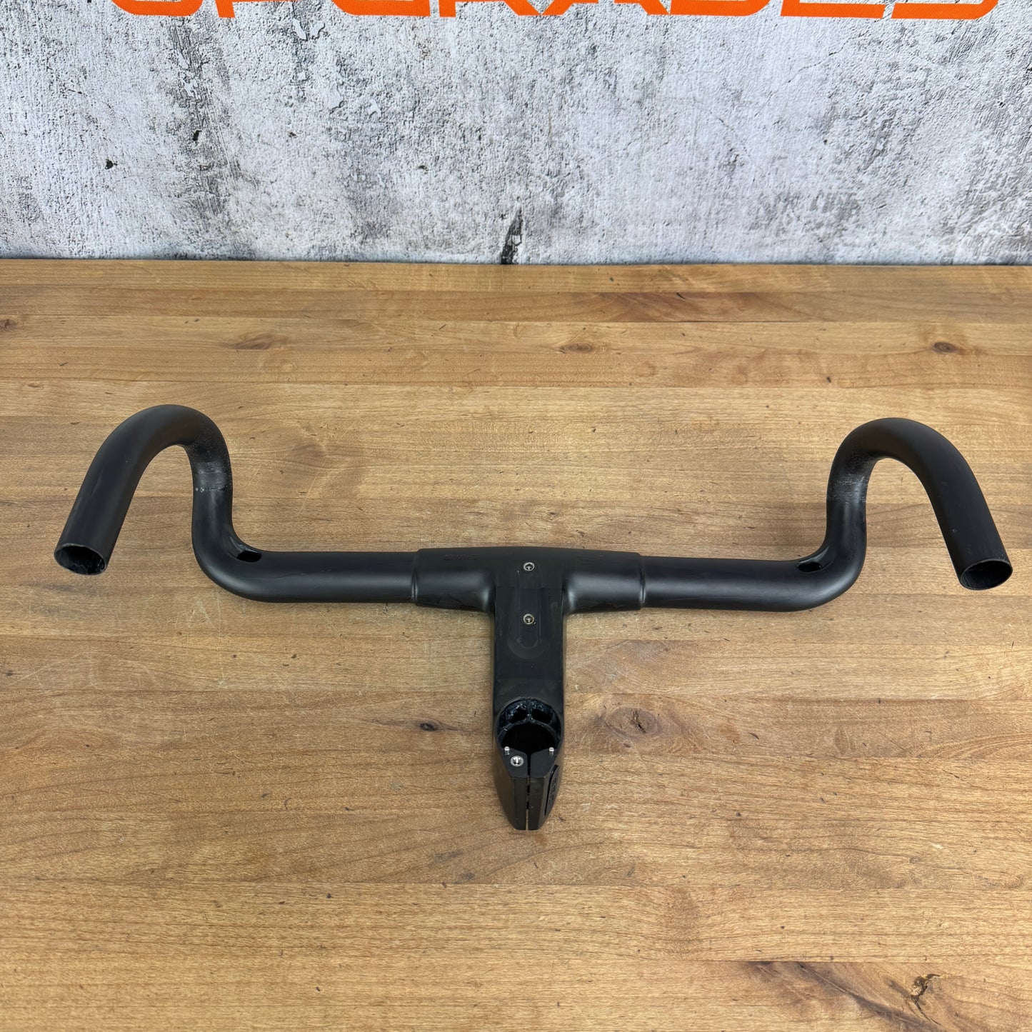 Light Use! BMC CKP ICS Carbon 42/40cm x 120mm Integrated Bike Handlebar 332g