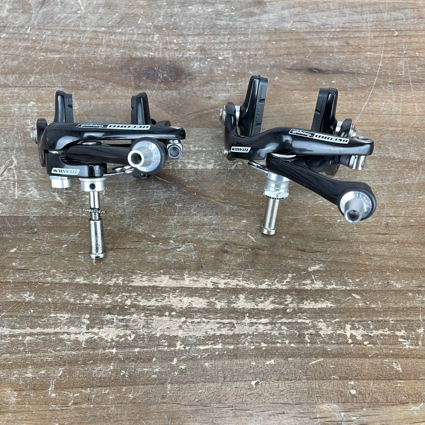 Campagnolo Record Black Single/Dual Pivot Center-Mount Rim Brake Calipers