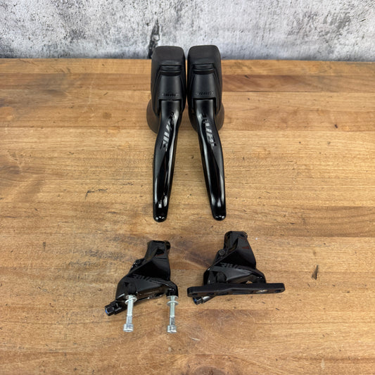 Low Mile SRAM Rival AXS Electronic 12-Speed Hydraulic Shifters Disc Brake Levers