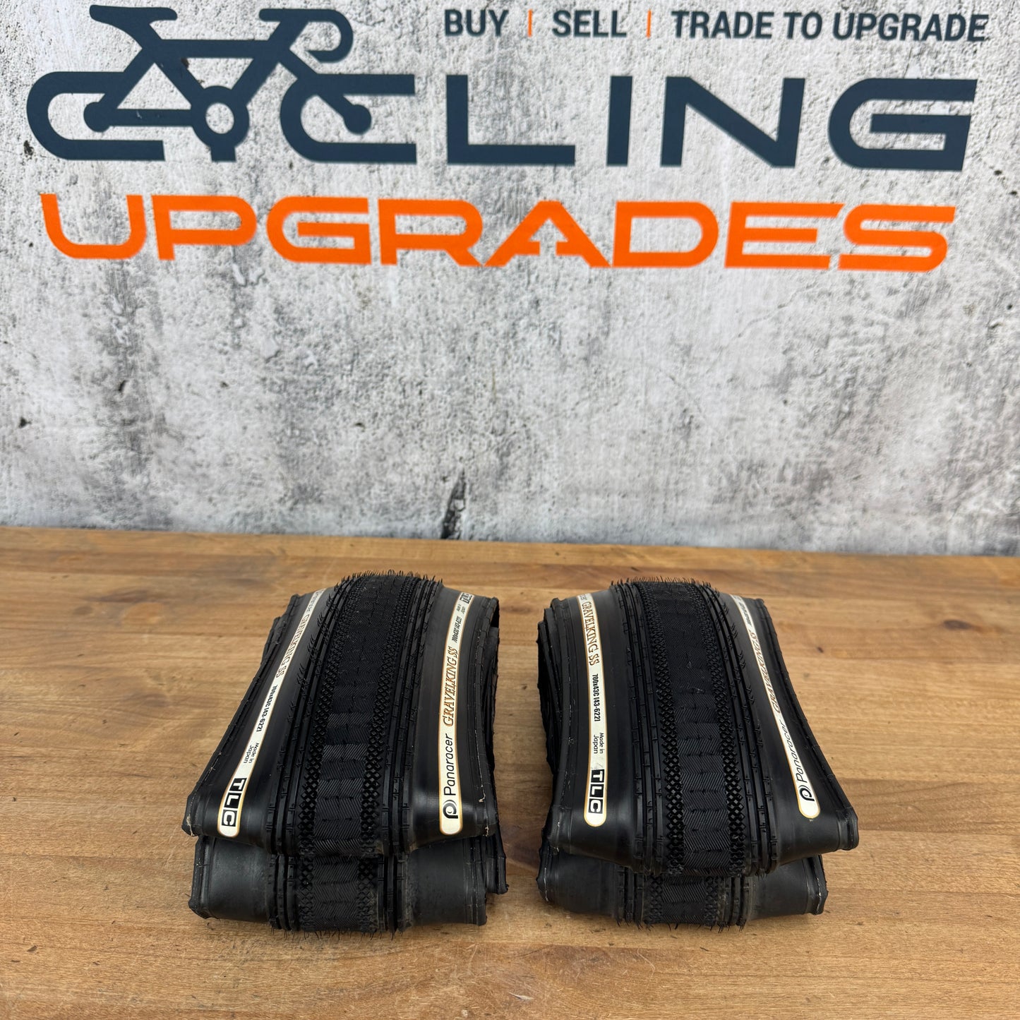 Low Mile! Pair Panaracer Gravel King SS 700c x 43mm Tubeless Gravel Bike Tires