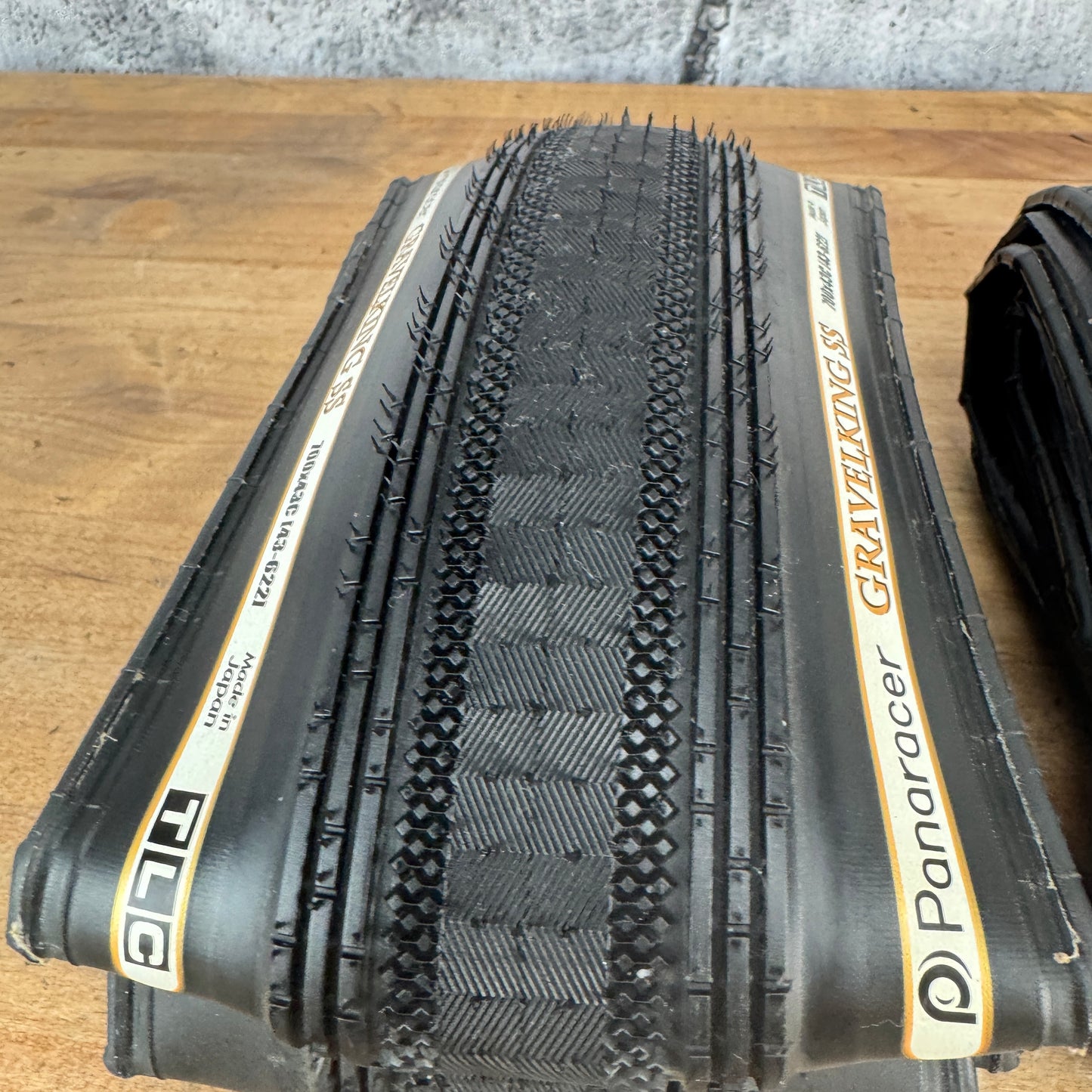 Low Mile! Pair Panaracer Gravel King SS 700c x 43mm Tubeless Gravel Bike Tires