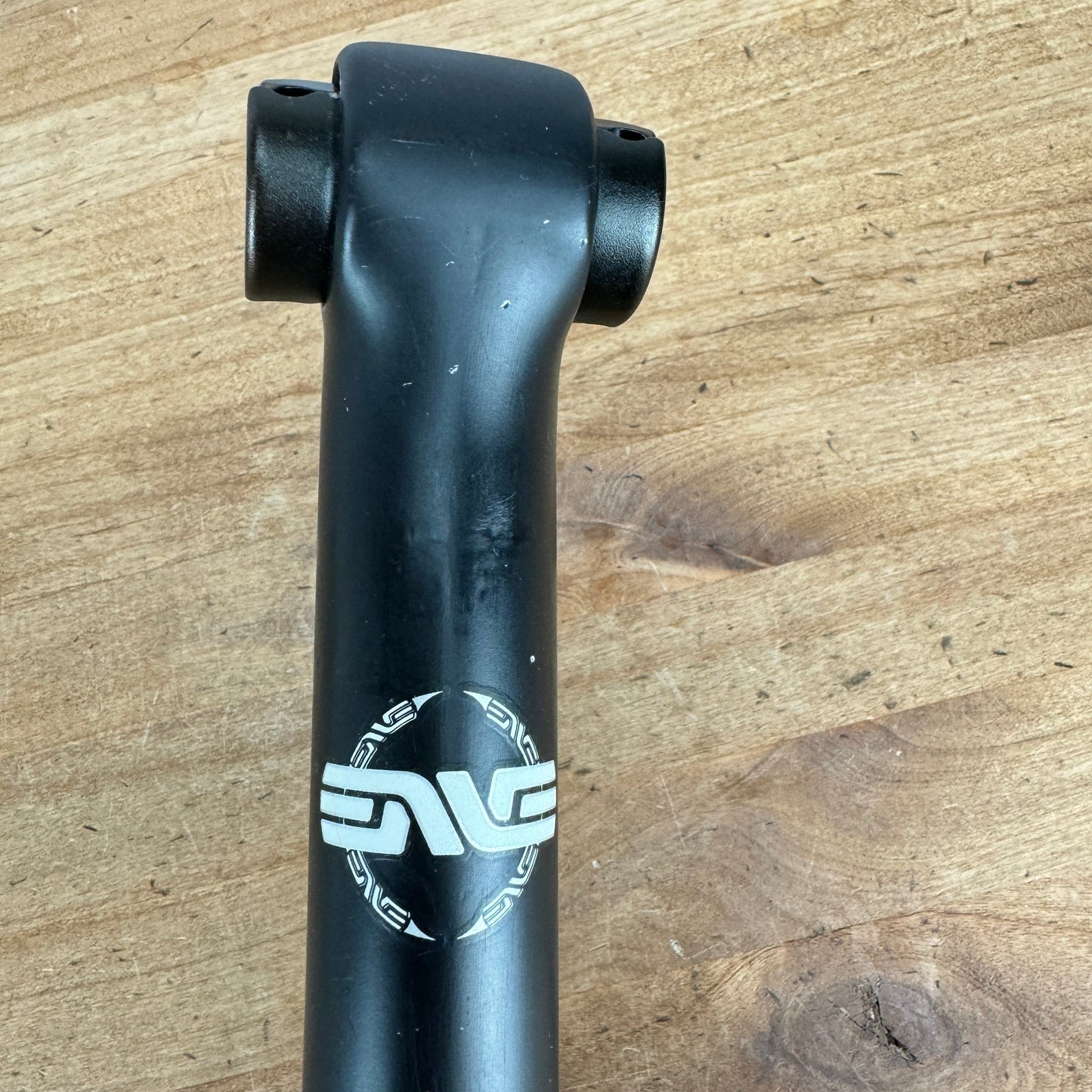 Enve Single-Bolt 400mm x 31.6mm Zero Setback White Graphics Bike Seatpost 199g