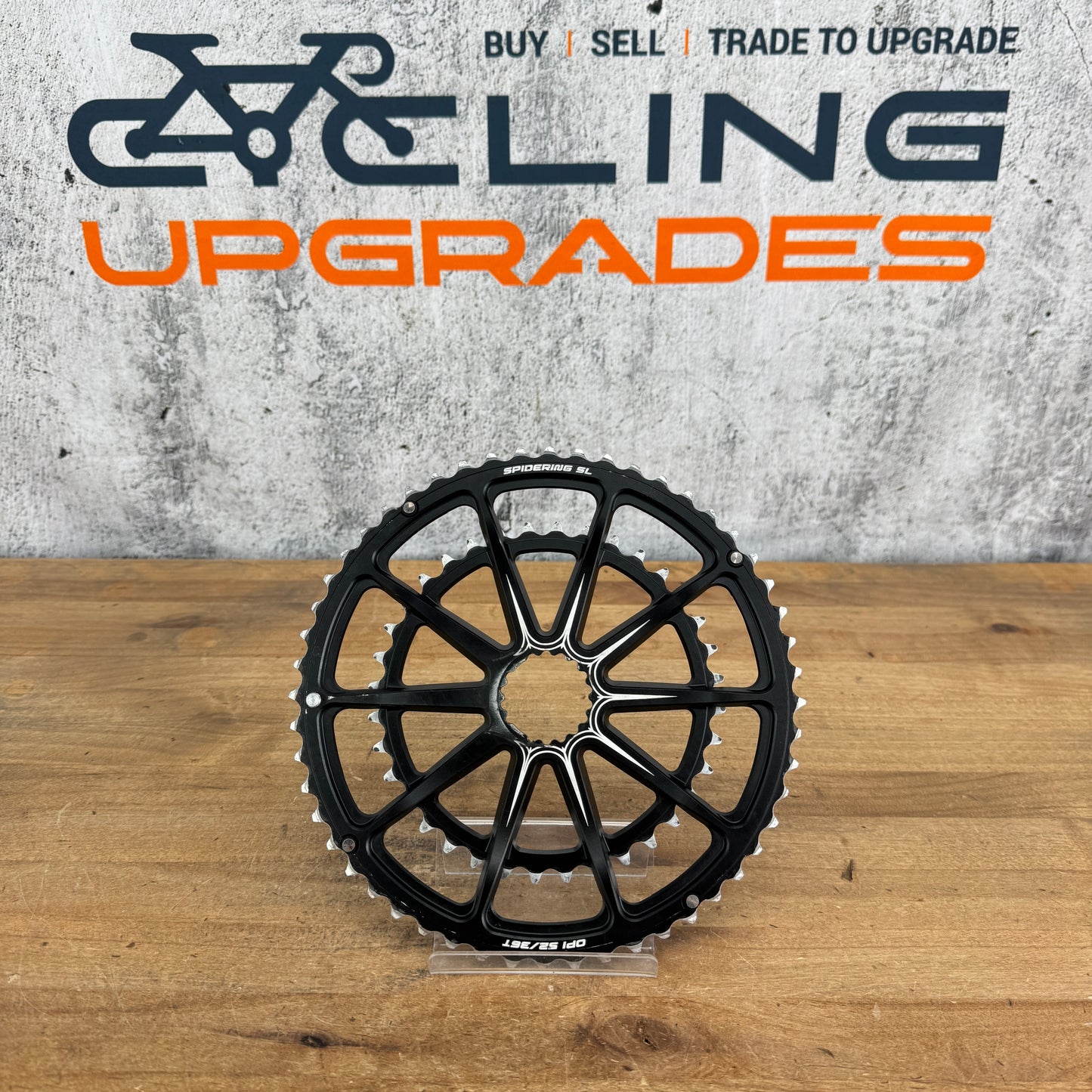 Cannondale Hollowgram SpiderRing SL 10-Arm 52/36t Bike Chainring Set 170g