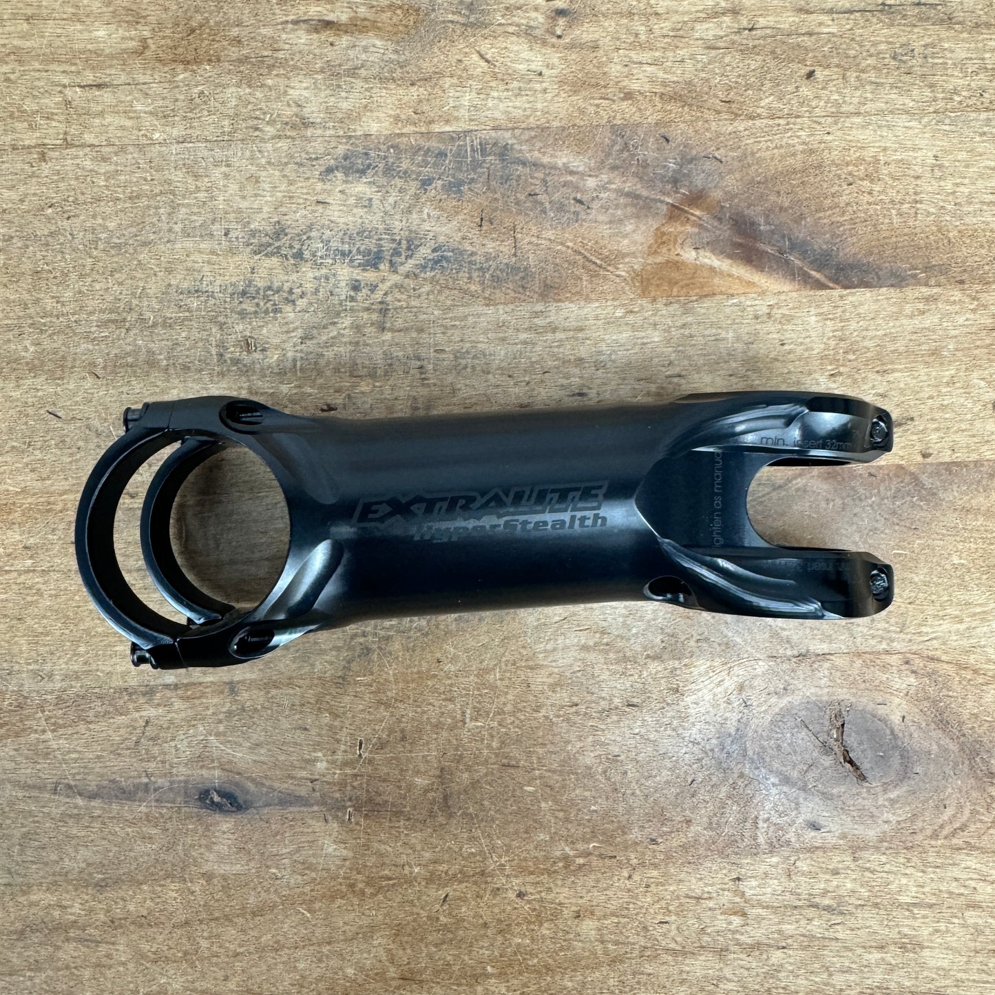 New! Extralite HyperStealth Internal Cable Routing 100mm ±6 Degree 31.8mm Stem 78g