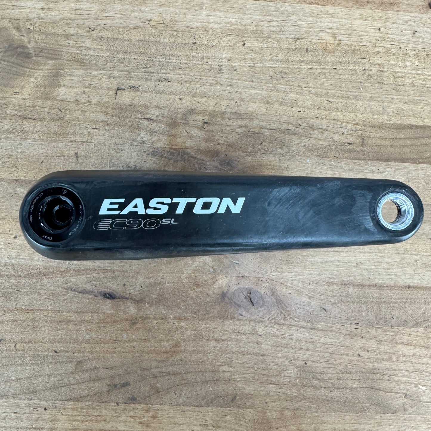 Easton EC90 SL 175mm Carbon 30mm RF134 Spindle Cinch DM Crank Arms 348g