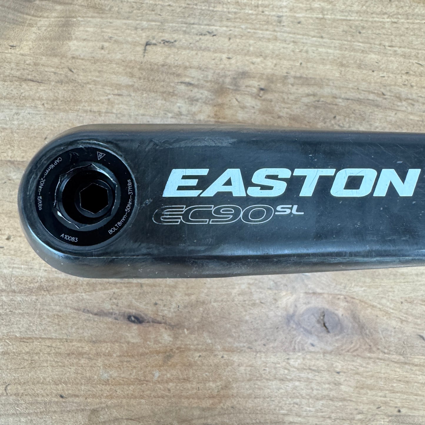 Easton EC90 SL 175mm Carbon 30mm RF134 Spindle Cinch DM Crank Arms 348g