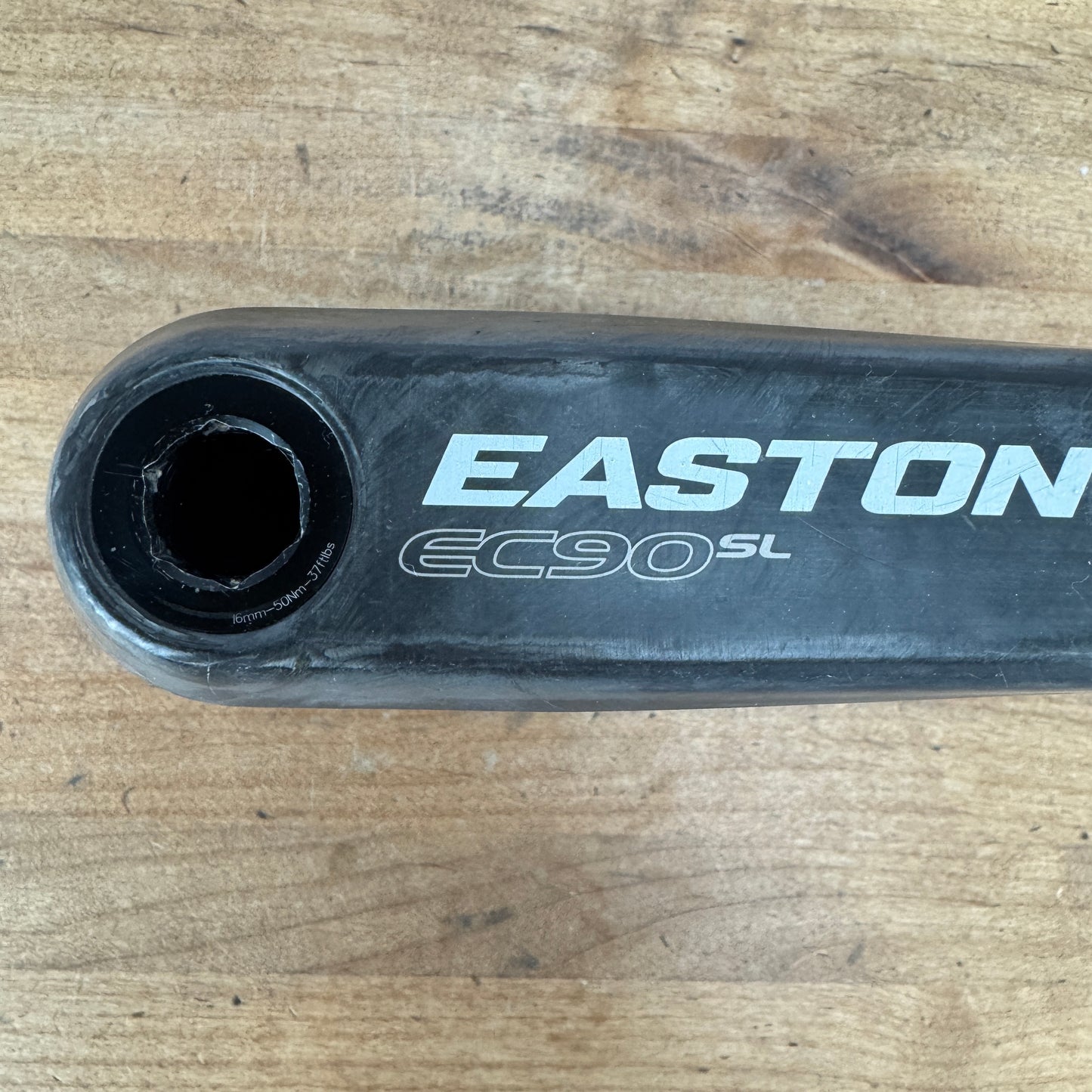 Easton EC90 SL 175mm Carbon 30mm RF134 Spindle Cinch DM Crank Arms 348g