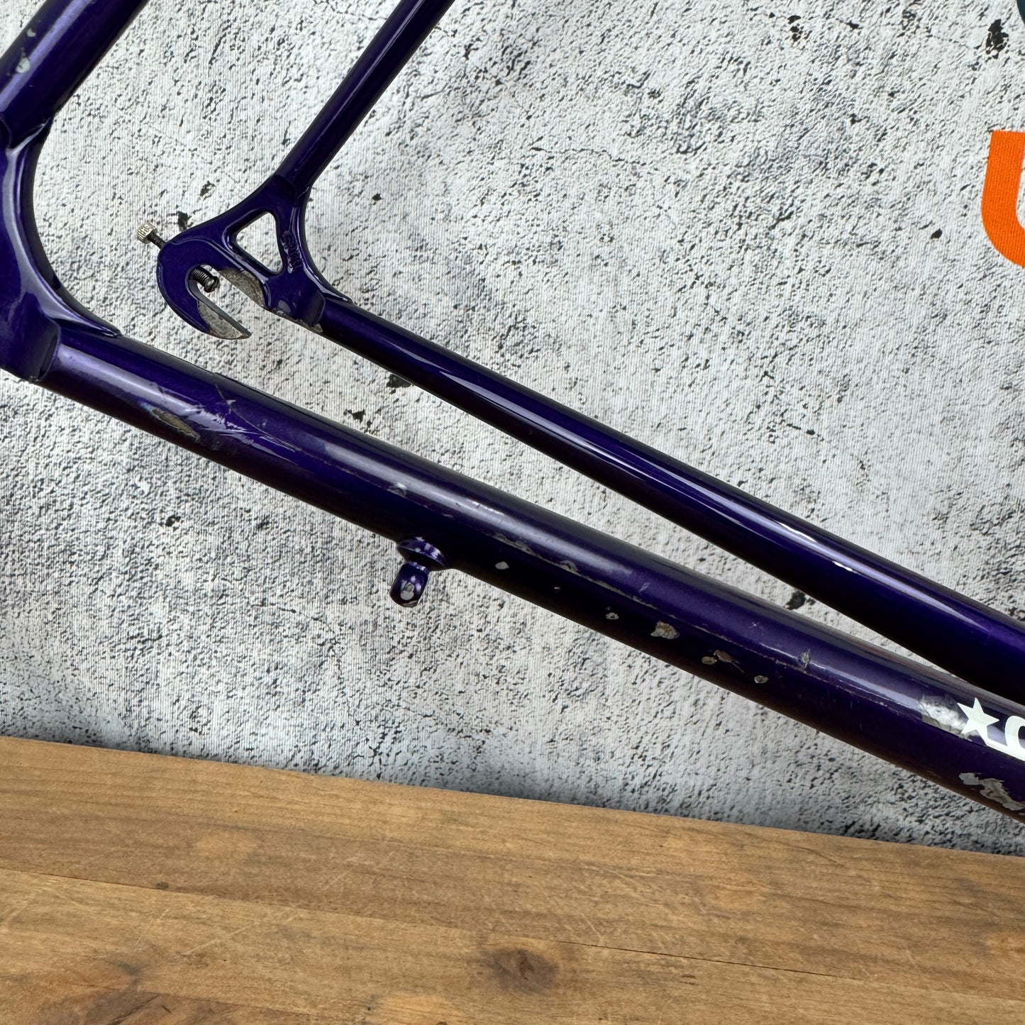 1995 Della Santa Special Corsa 25th Anniversary 57cm Rim Brake Steel Frameset 700c
