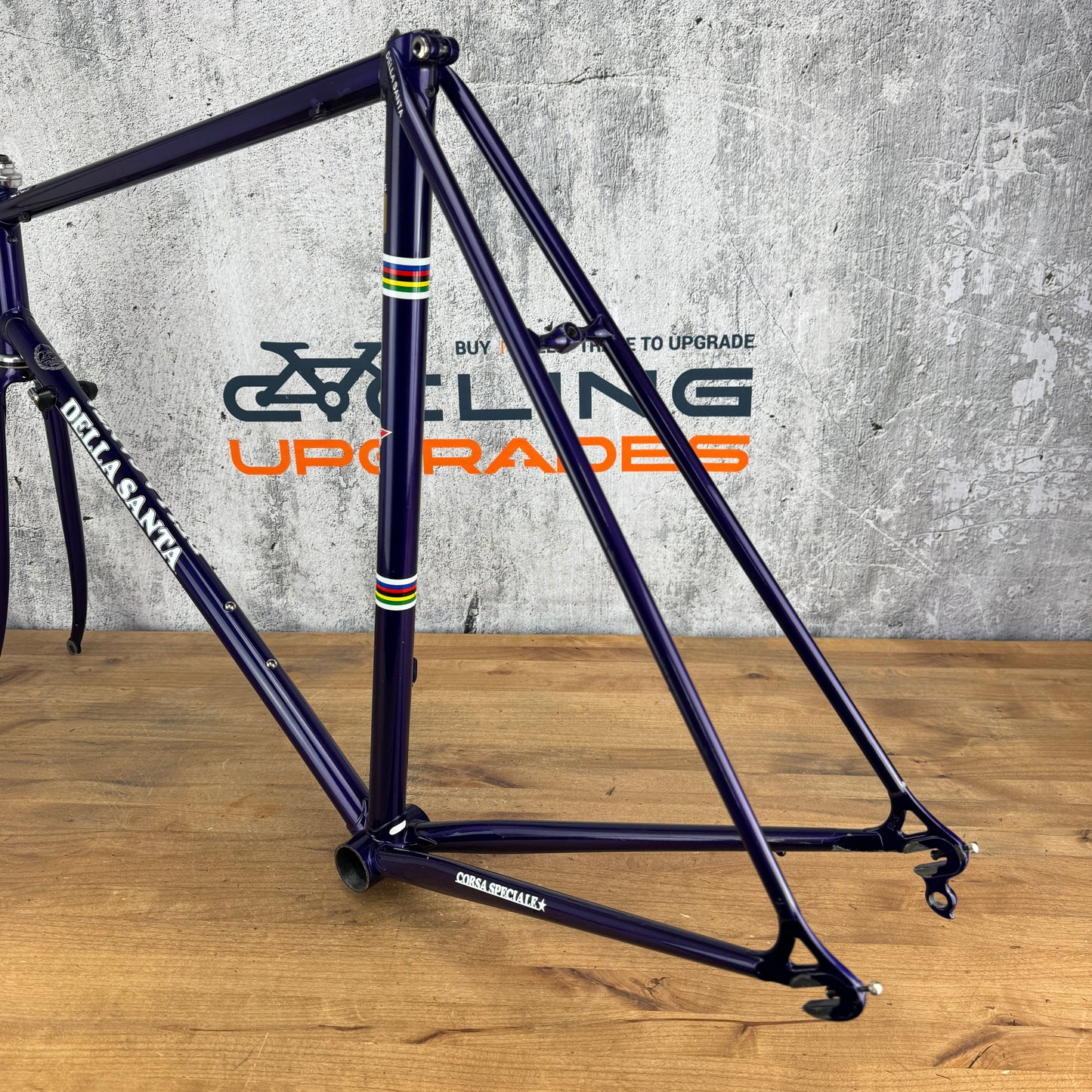 1995 Della Santa Special Corsa 25th Anniversary 57cm Rim Brake Steel Frameset 700c
