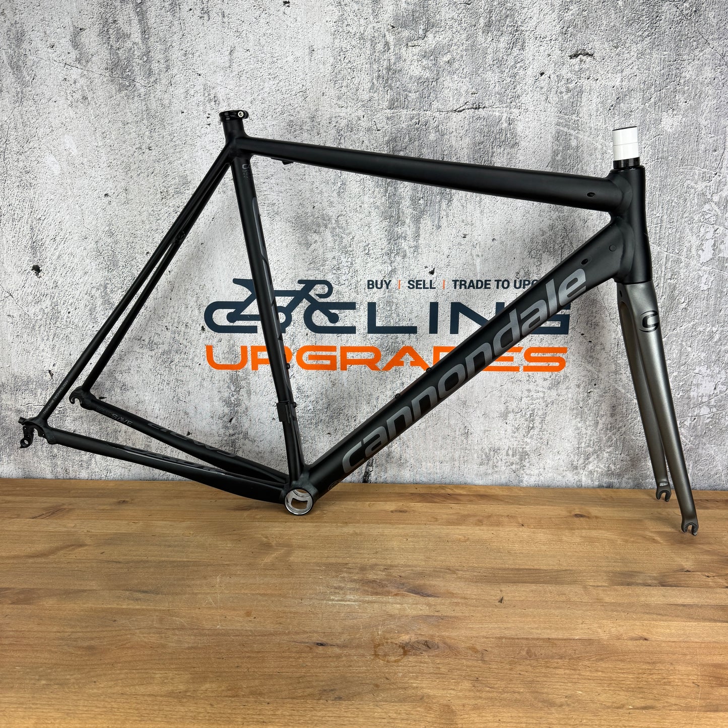 Low Mile! 2017 Cannondale CAAD12 56cm Rim Brake Alloy Frameset 700c 1572g